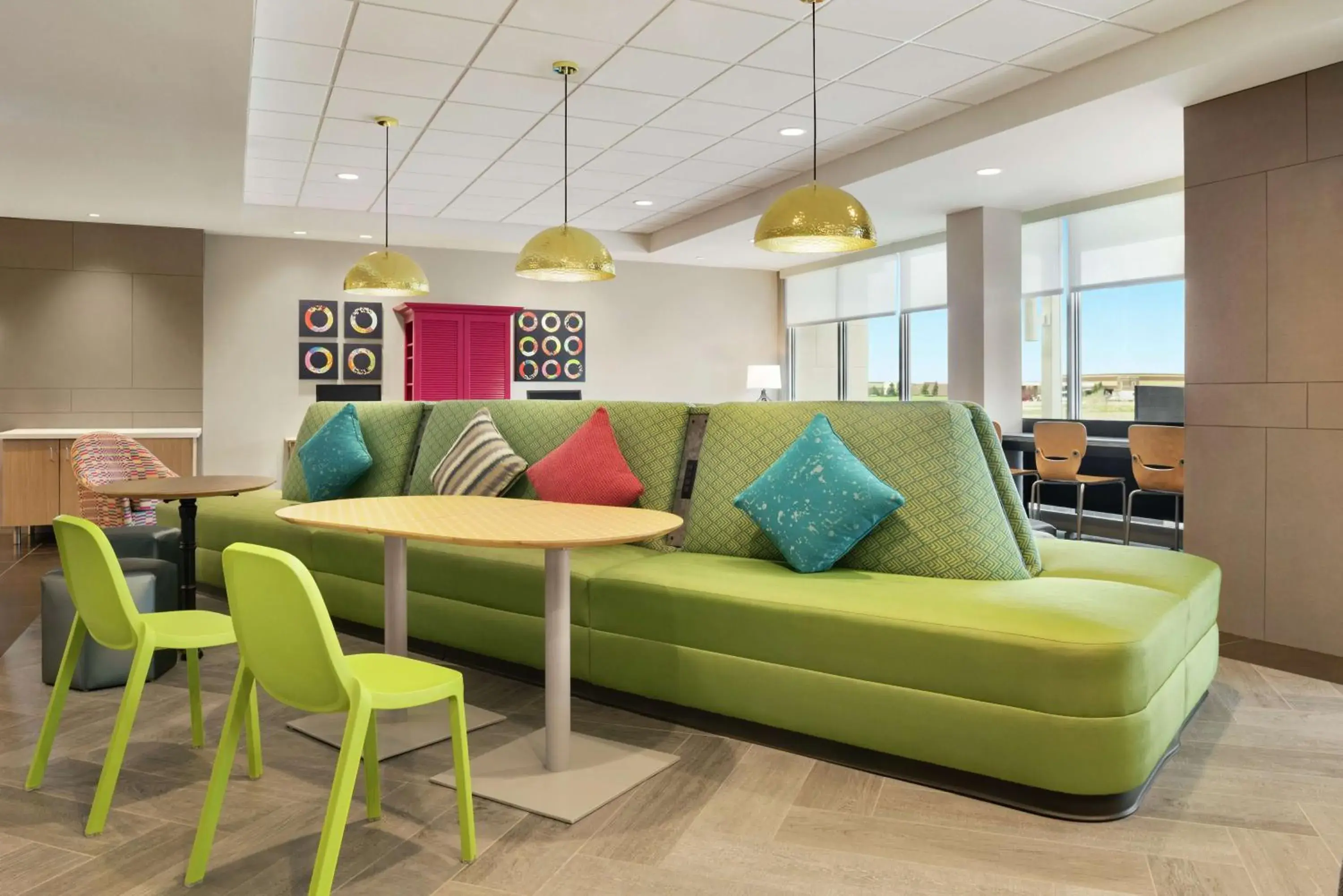 Lobby or reception in Home2 Suites By Hilton Brooklyn Park Minneapolis Lobby or reception in Home2 Suites By Hilton Brooklyn Park Minneapolis