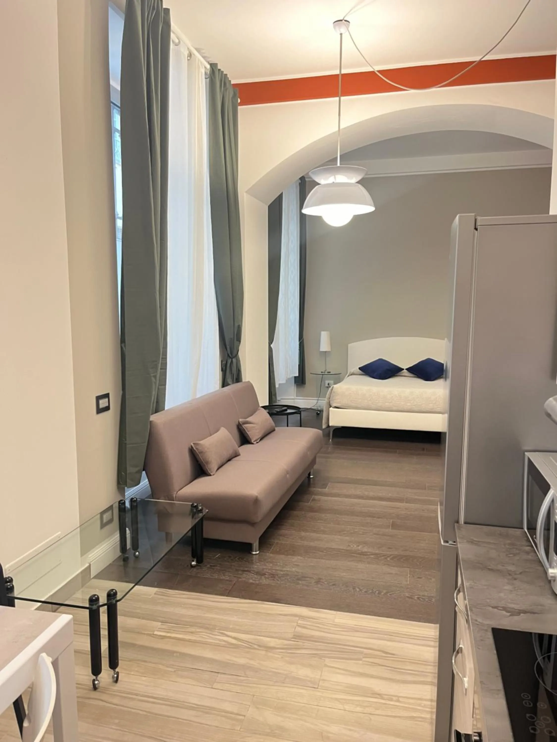 Living room, Bed in Residence Diaz