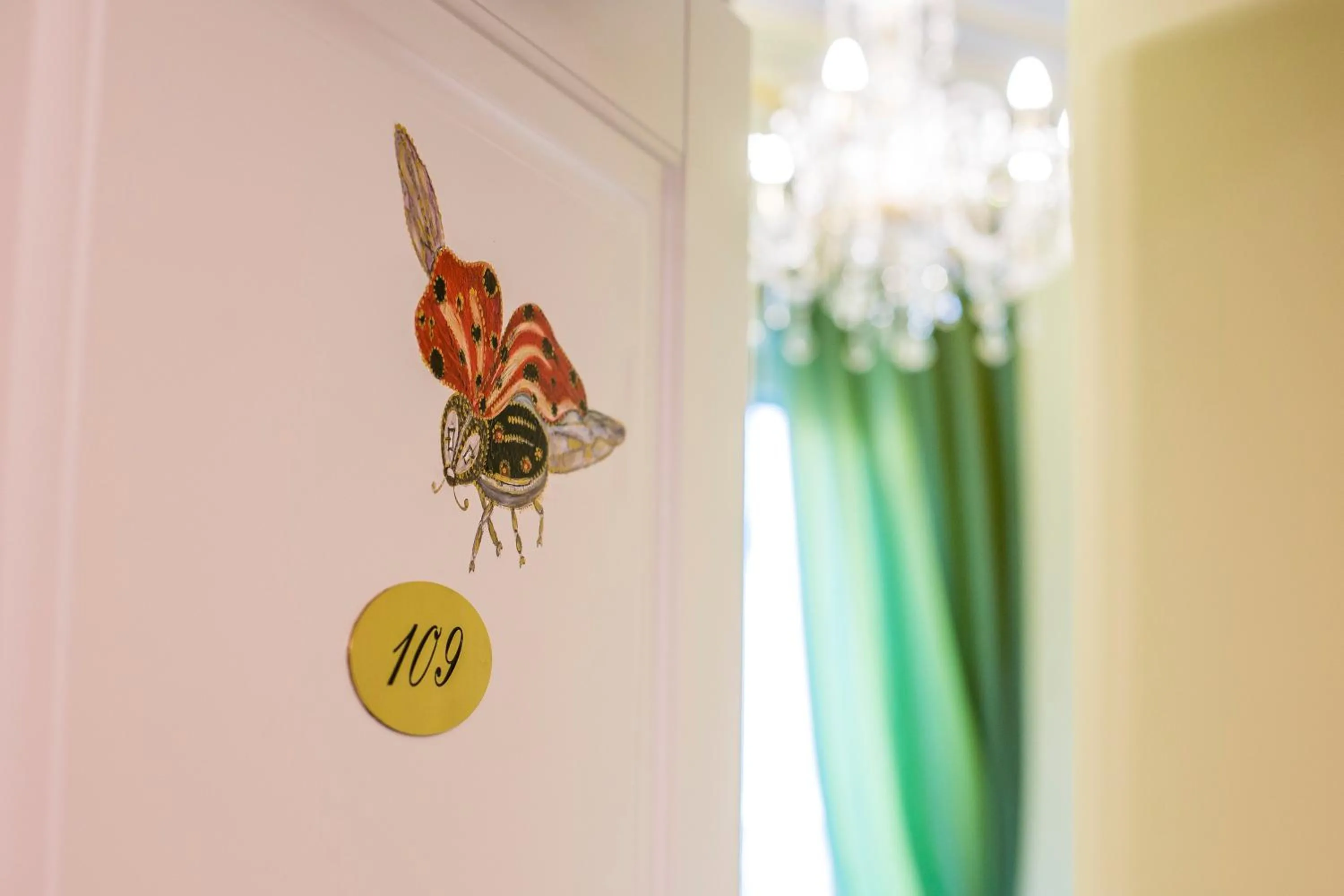 Decorative detail in Trastevere Royal Suite Trilussa