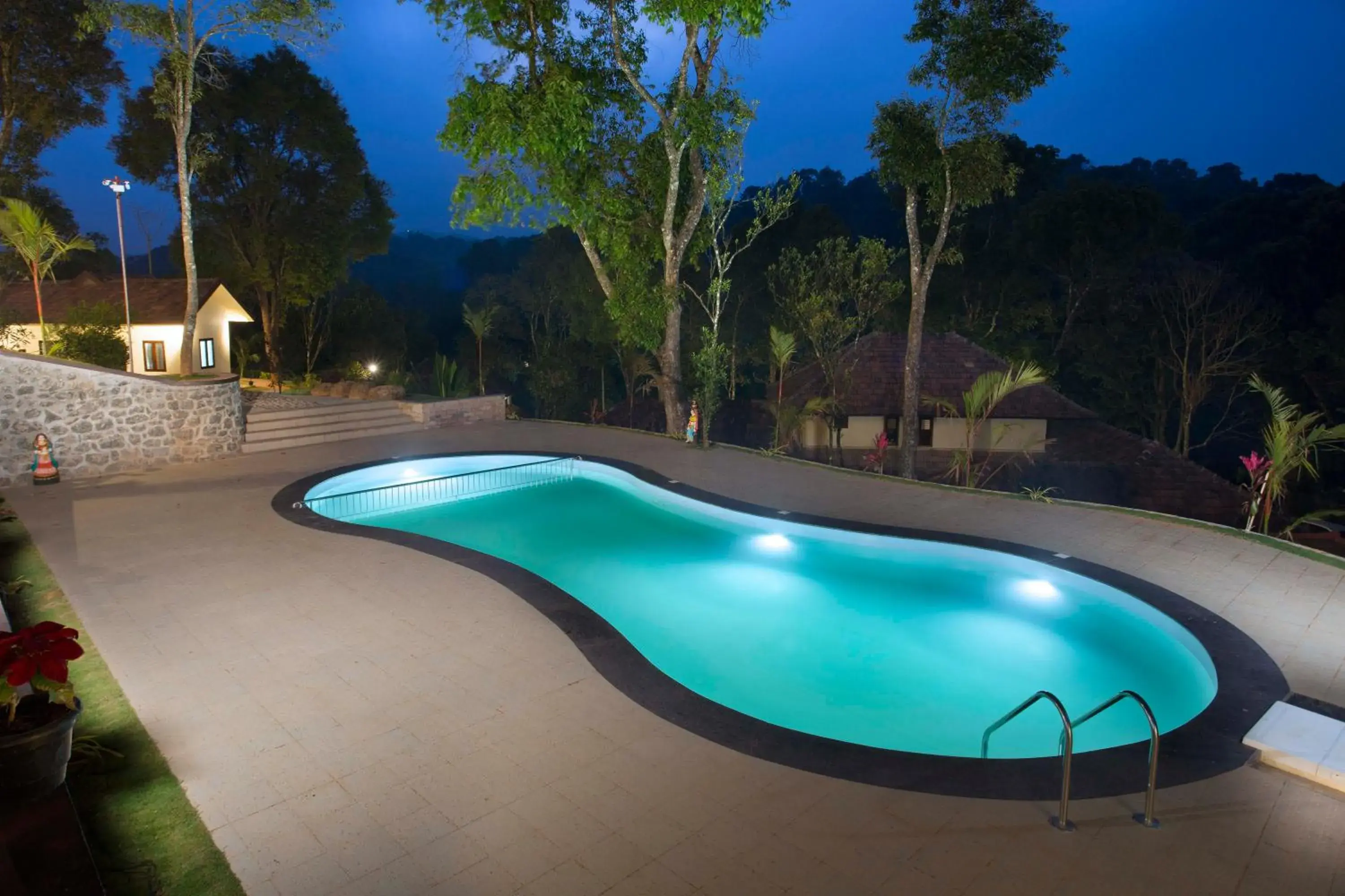 Swimming pool in Spices Lap, Thekkady Swimming pool in Spices Lap, Thekkady