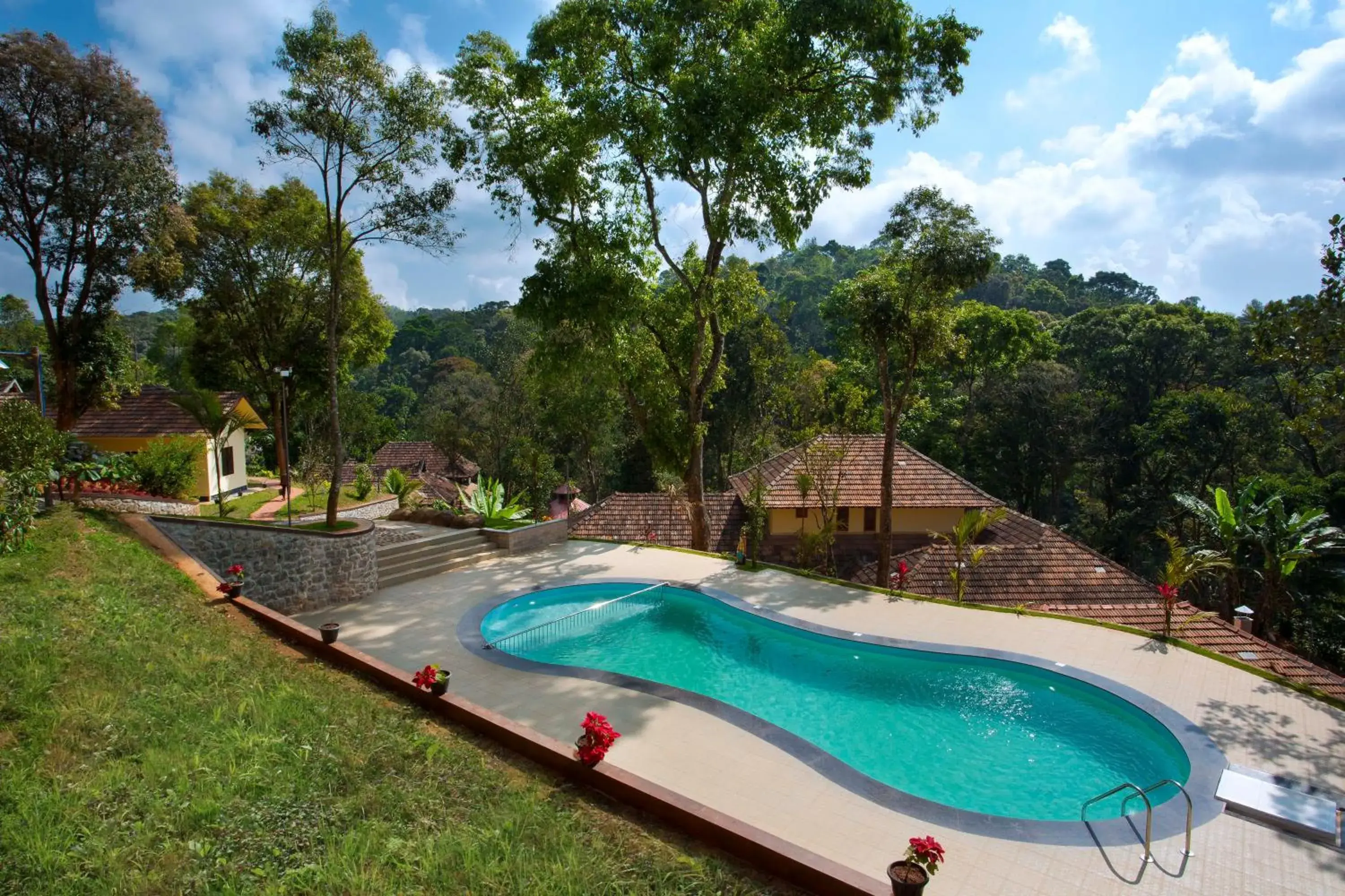 Swimming pool in Spices Lap, Thekkady Swimming pool in Spices Lap, Thekkady