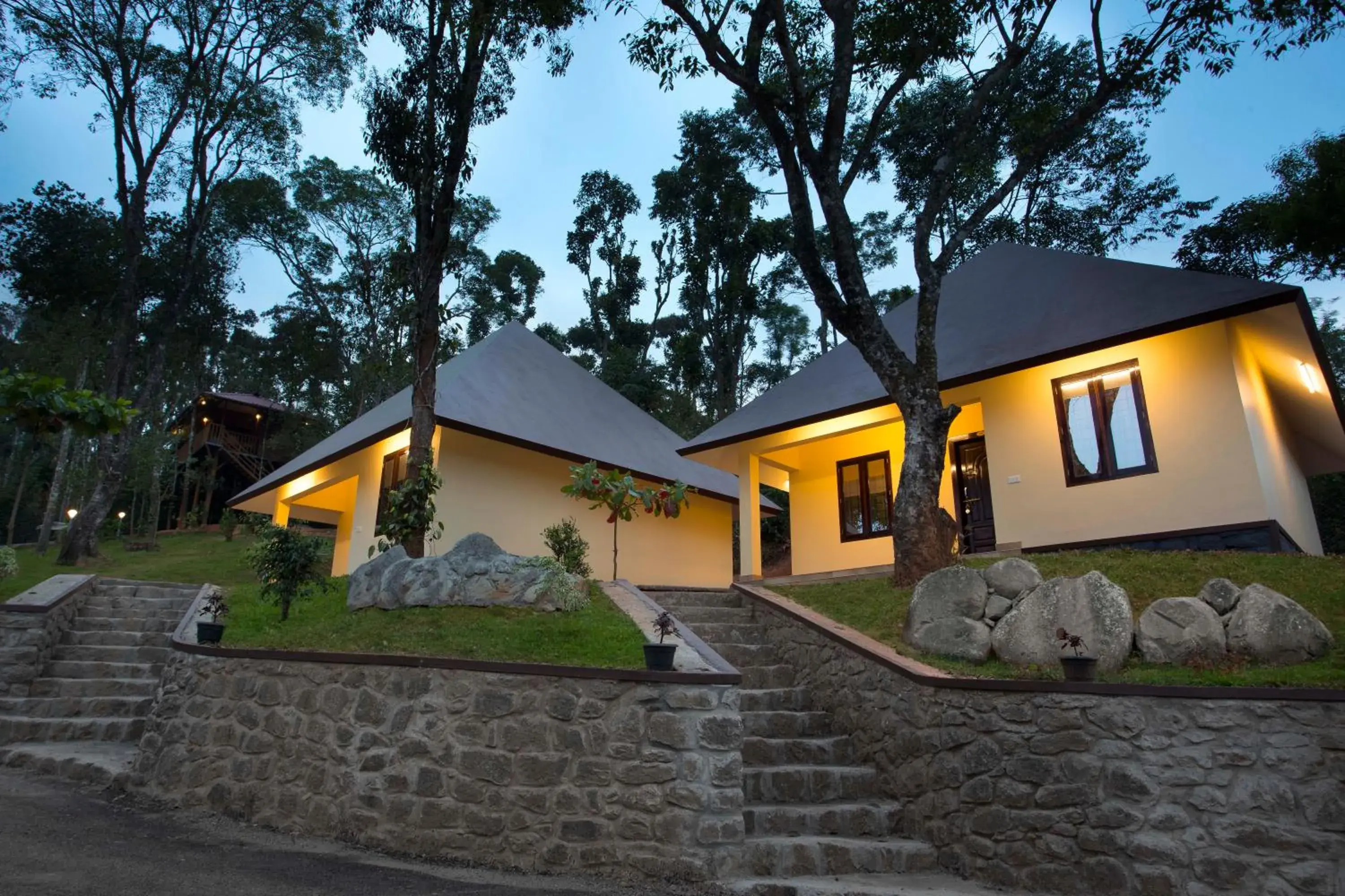 Garden view in Spices Lap, Thekkady Garden view in Spices Lap, Thekkady