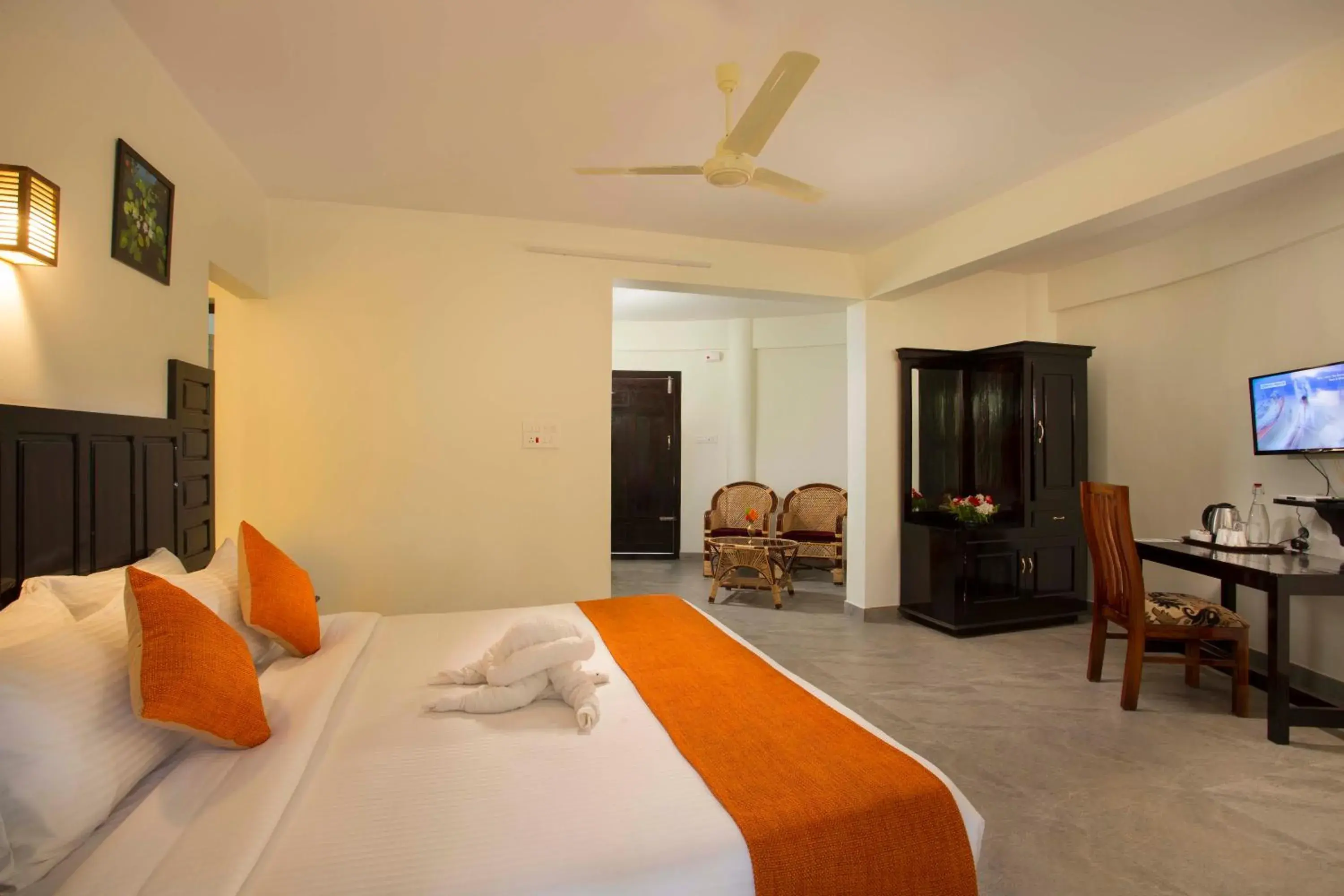 Photo of the whole room, Bed in Spices Lap, Thekkady Photo of the whole room, Bed in Spices Lap, Thekkady