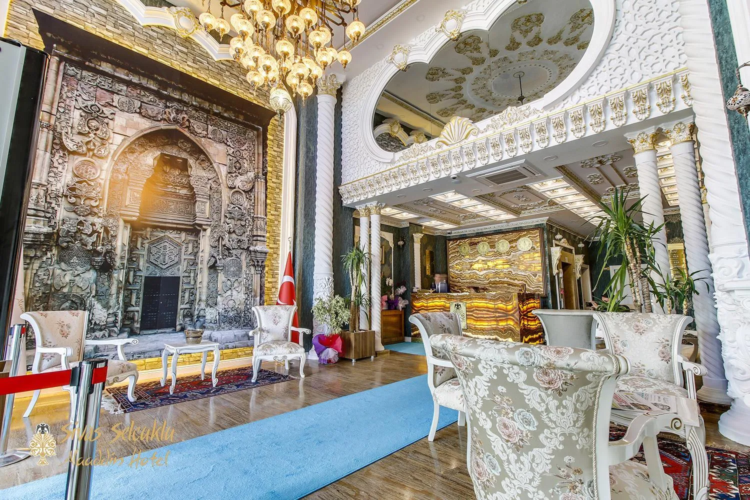 Lobby or reception in Sivas Keykavus Hotel