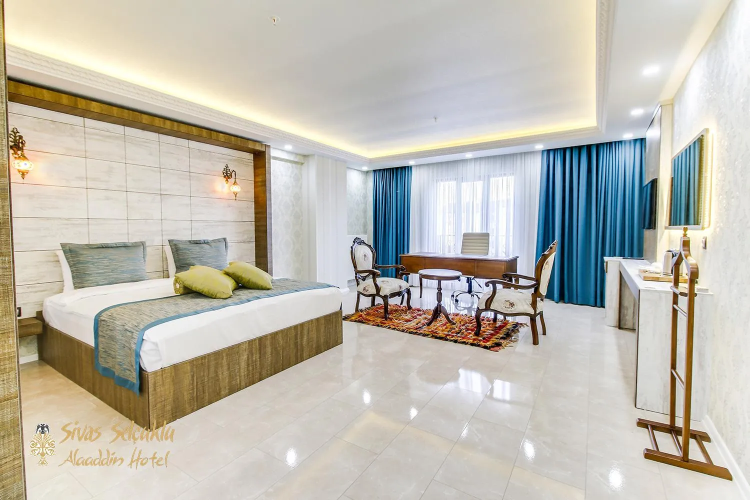 Photo of the whole room, Bed in Sivas Keykavus Hotel