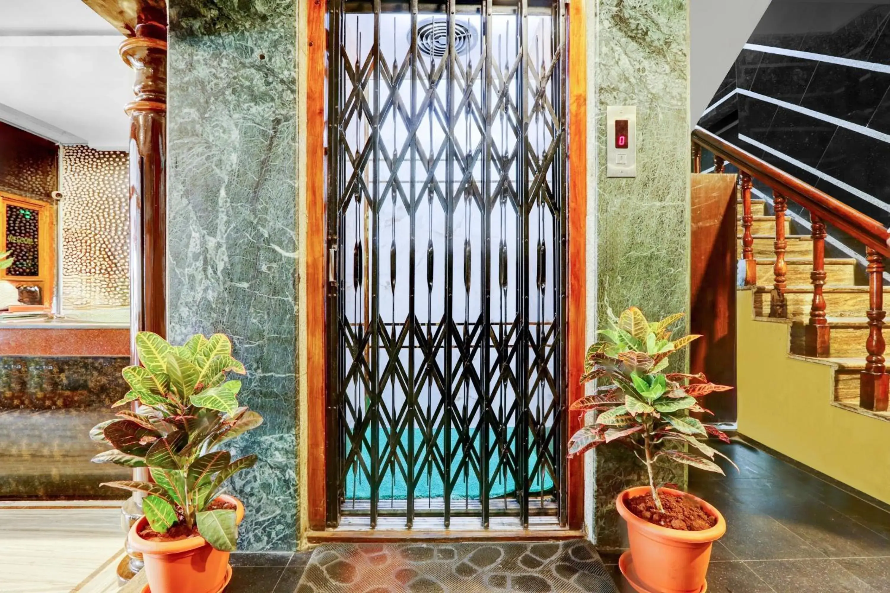 Lobby or reception in Hotel O Hanuman Pet Near Railway Station Lobby or reception in Hotel O Hanuman Pet Near Railway Station