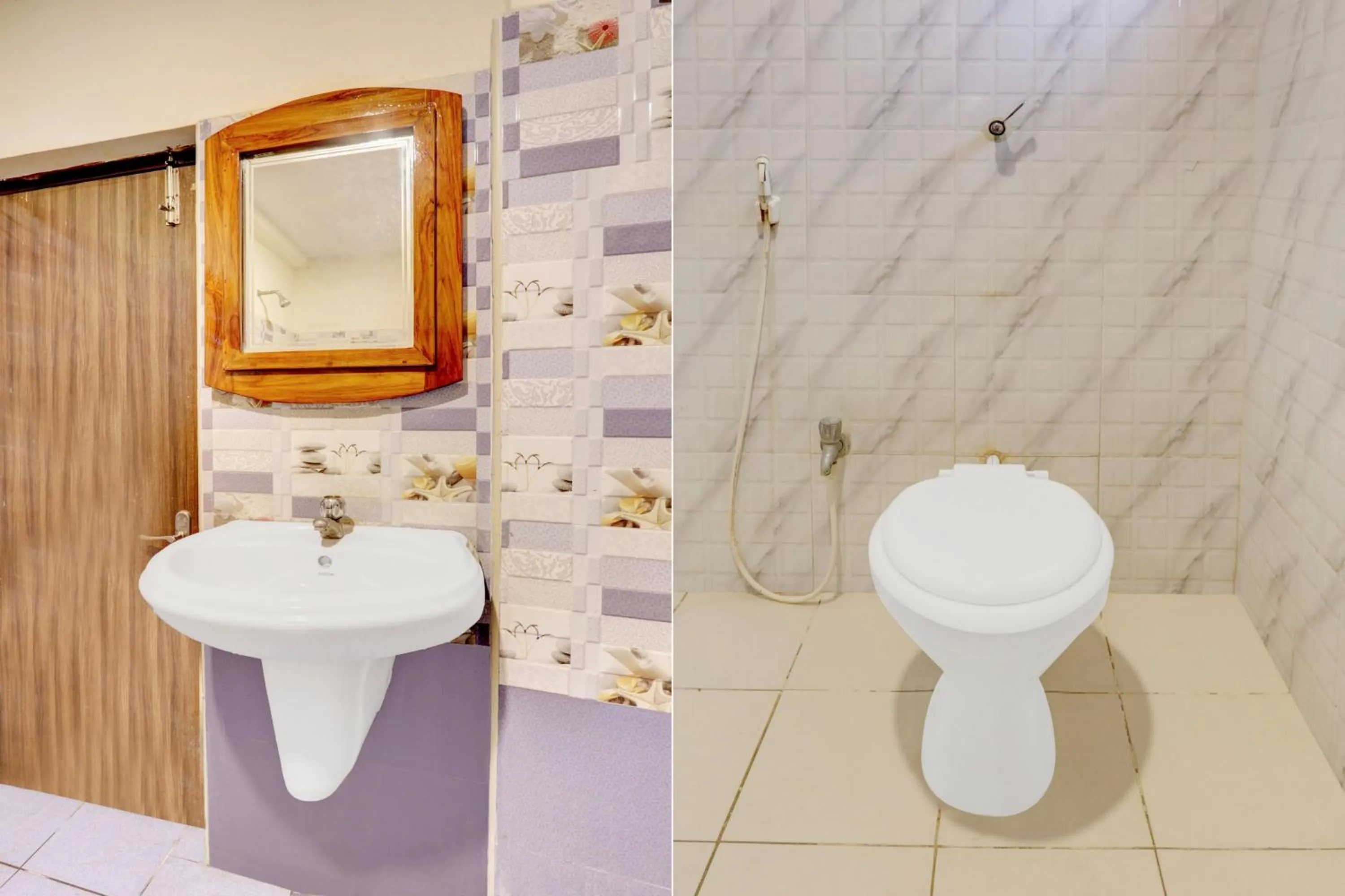 Bathroom in Super Hotel O Hanuman Pet Near Railway Station