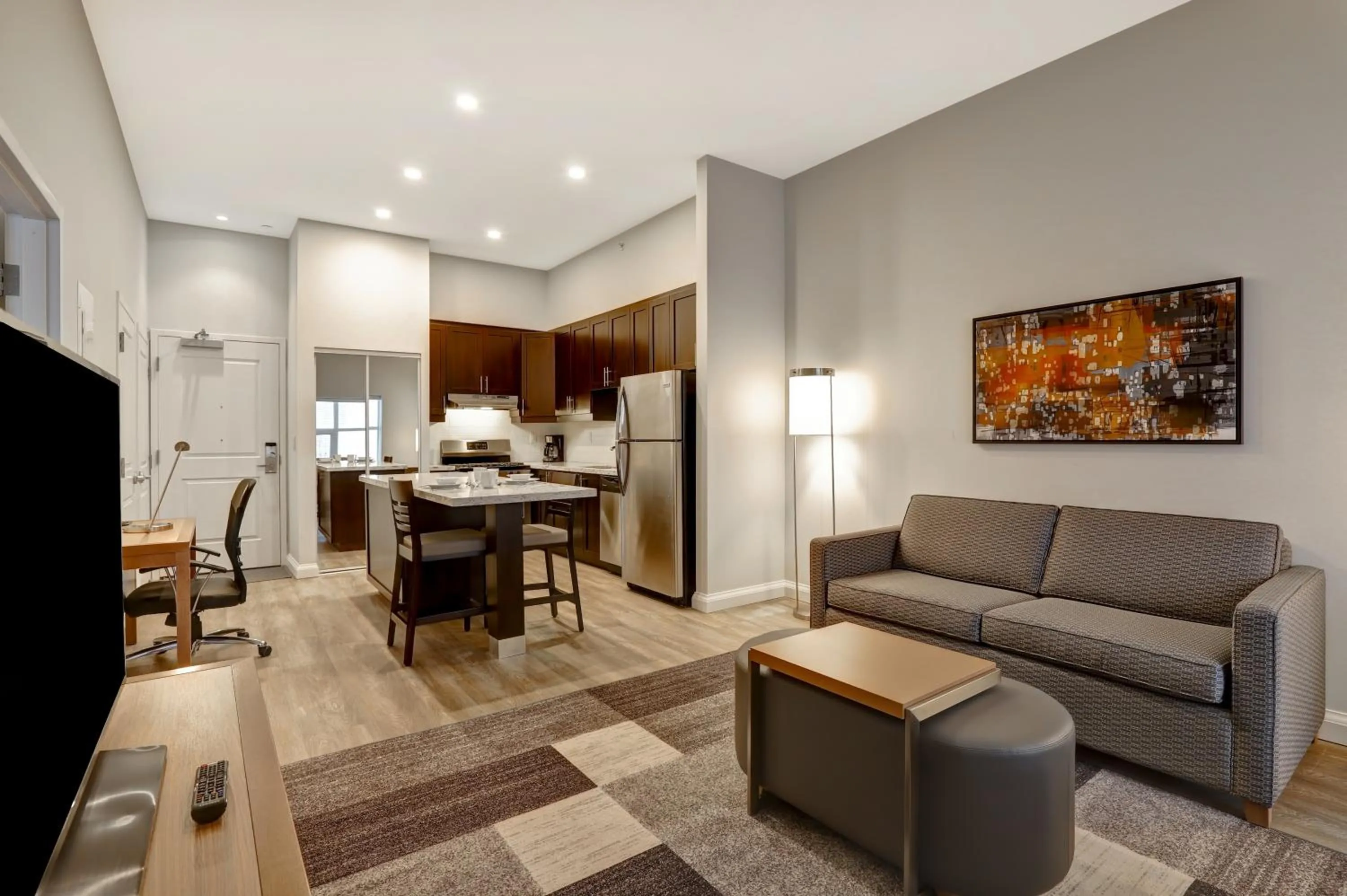 Living room, Seating Area in Residences at Kanata Lakes
