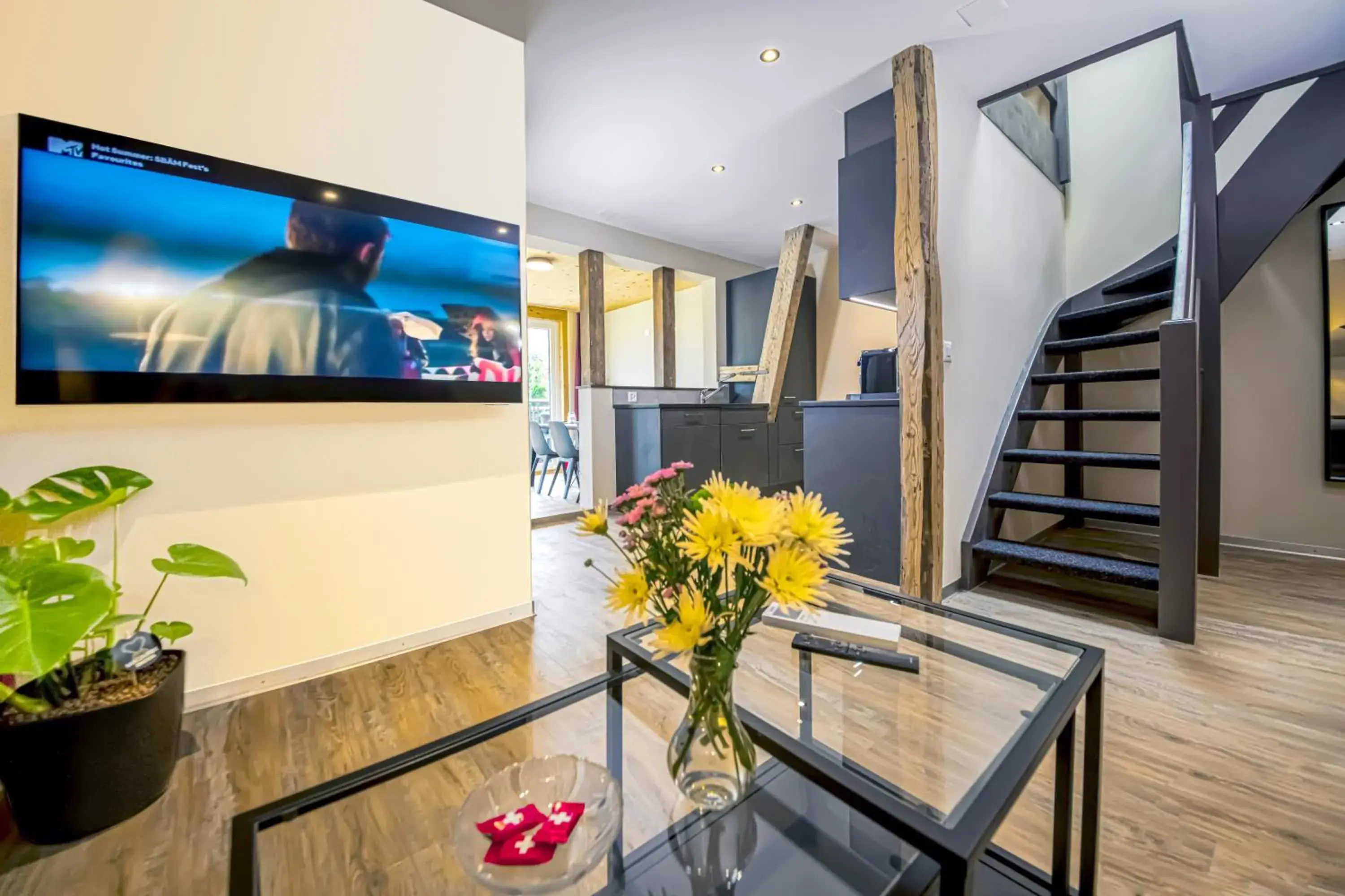 TV and multimedia in Swiss Inn & Apartments TV and multimedia in Swiss Inn & Apartments