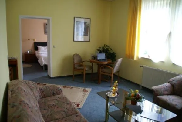 Bed in Weser Wasserbetten Hotel Baxmann