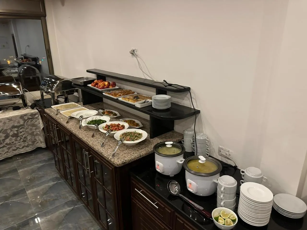 Breakfast in Petra Sky Hotel