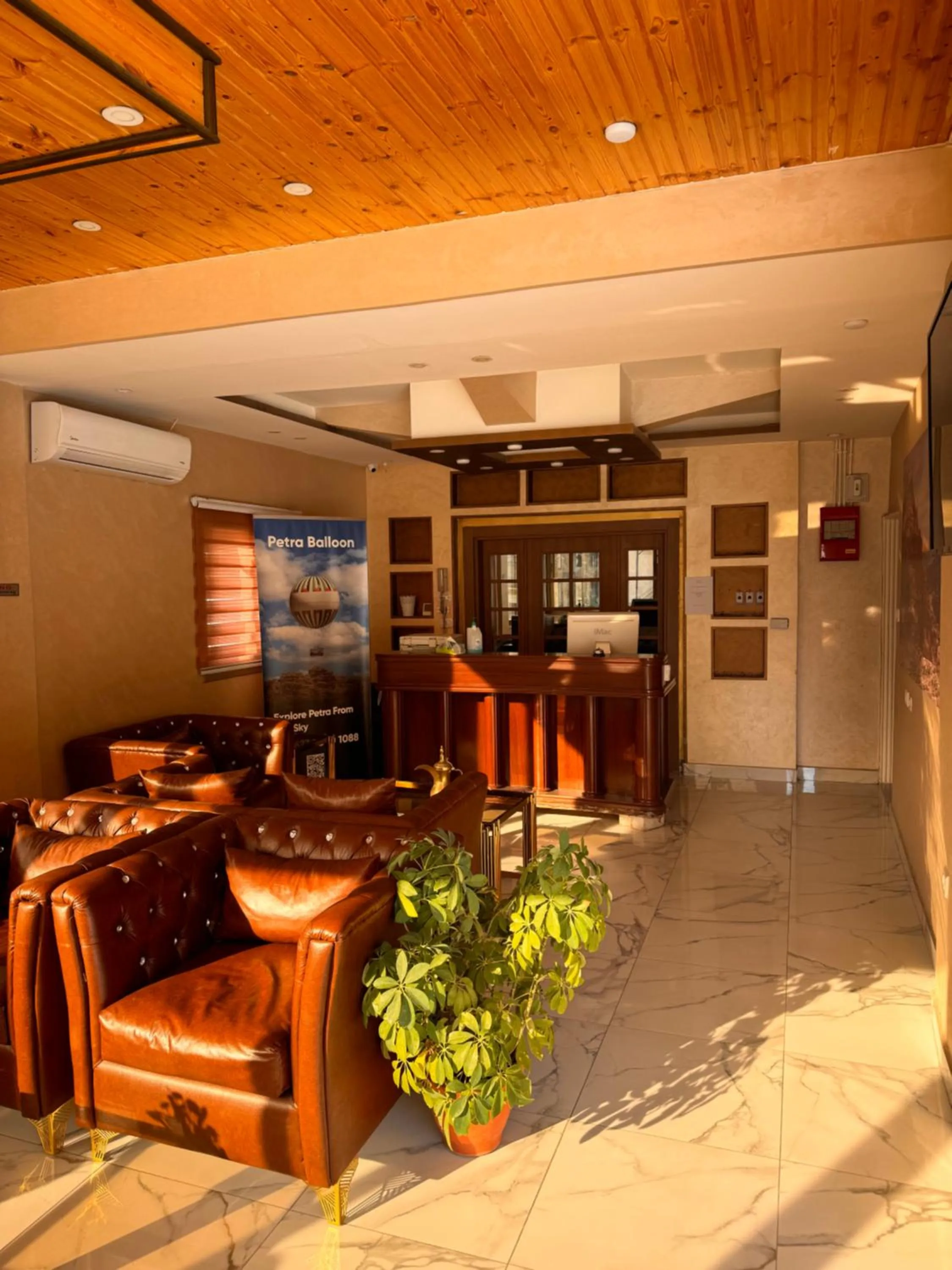 Lobby or reception in Petra Sky Hotel
