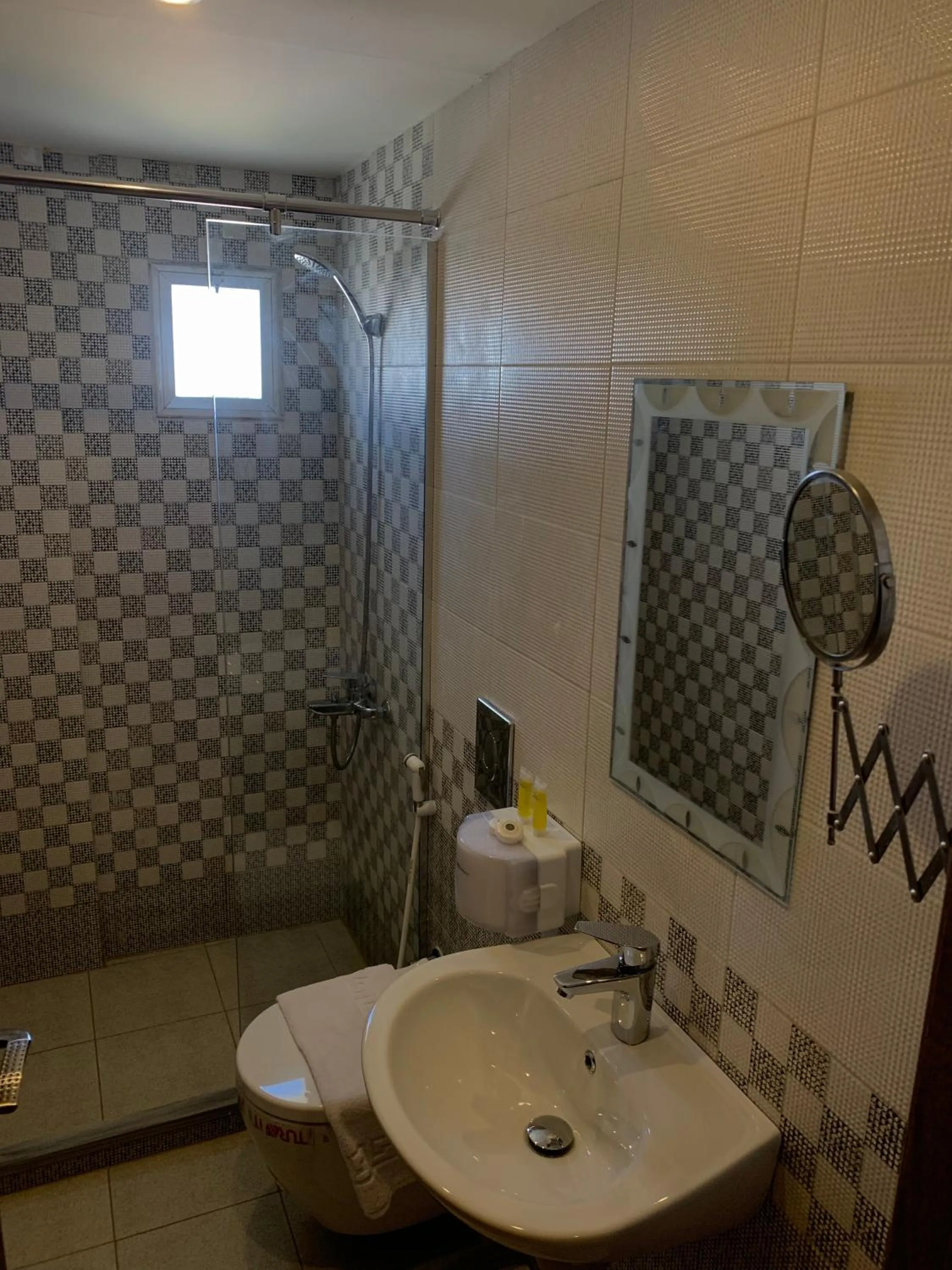 Bathroom in Petra Sky Hotel