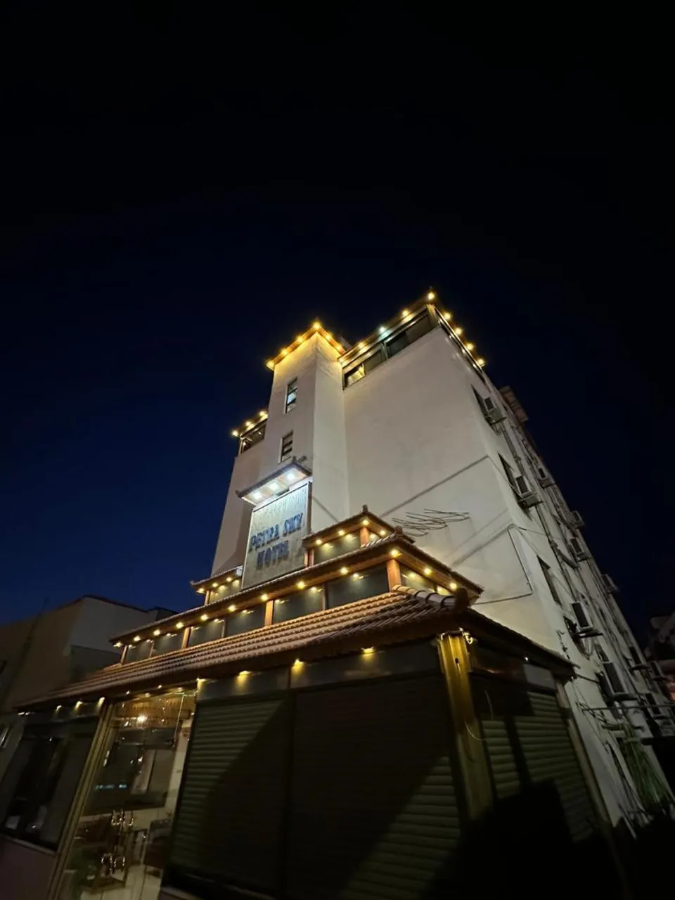 Property building in Petra Sky Hotel