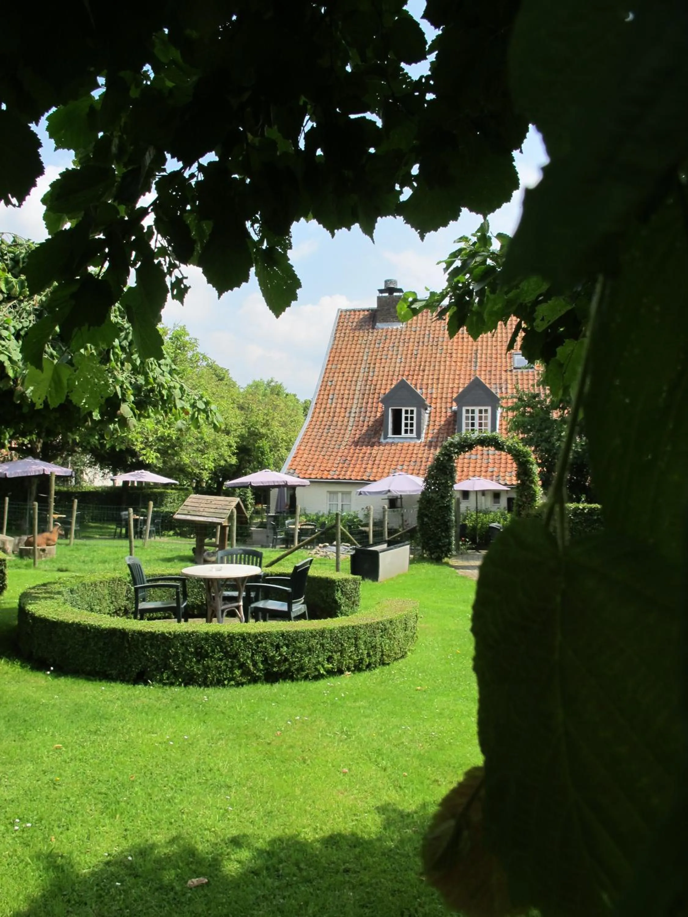 Patio in Hotel Hoeve de Plei