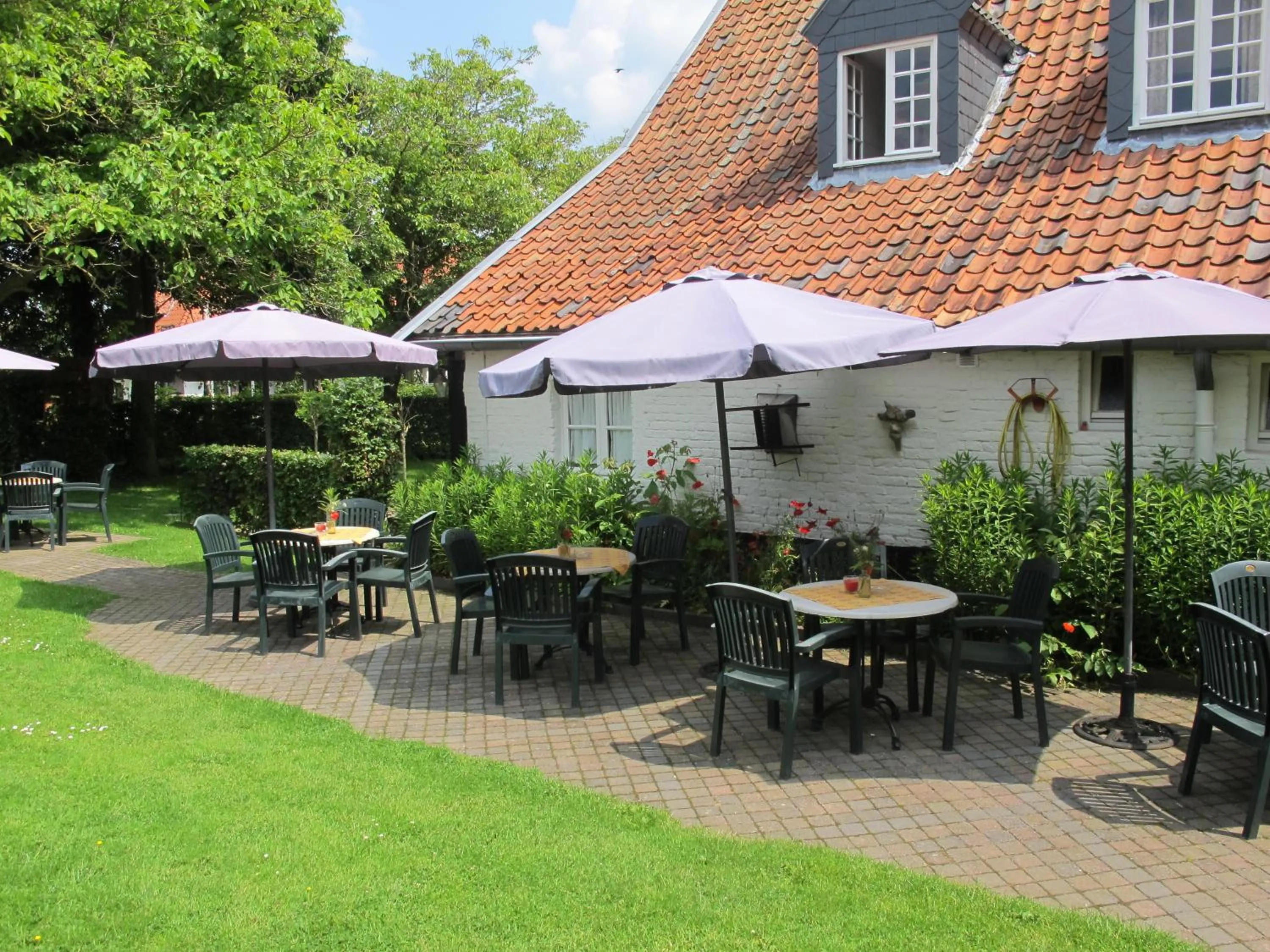 Patio in Hotel Hoeve de Plei