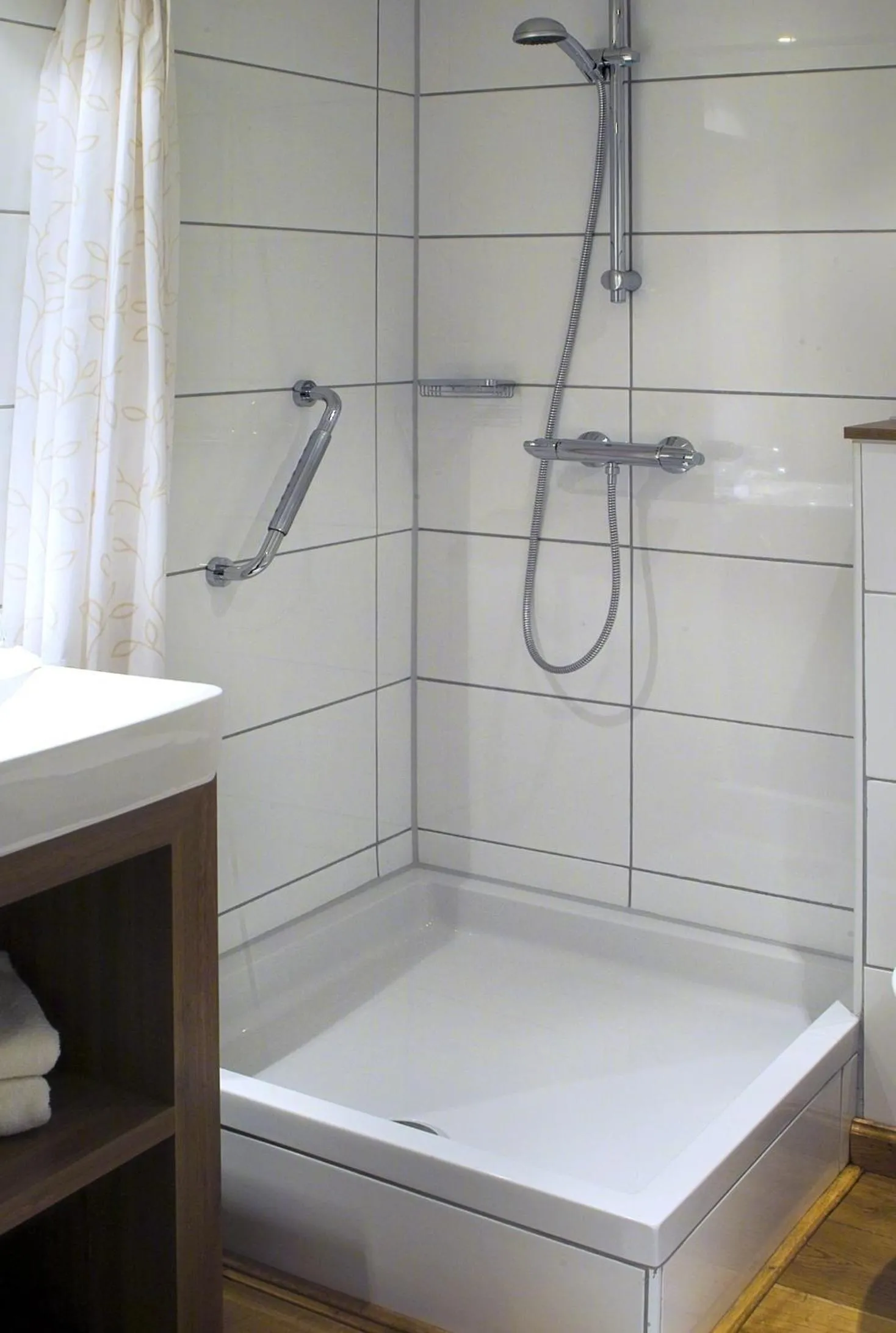 Shower in Hotel Hoeve de Plei