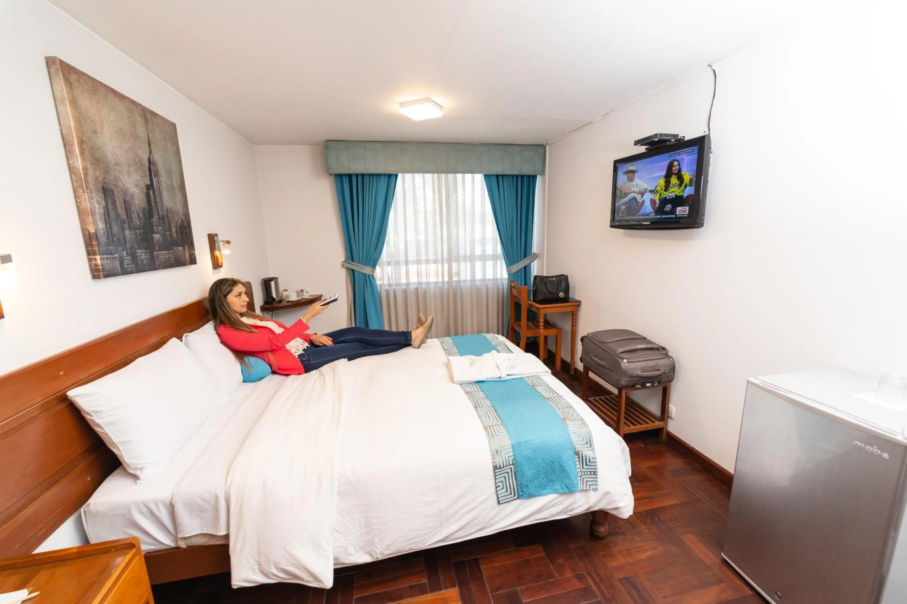 Photo of the whole room, Bed in Samana Hotel