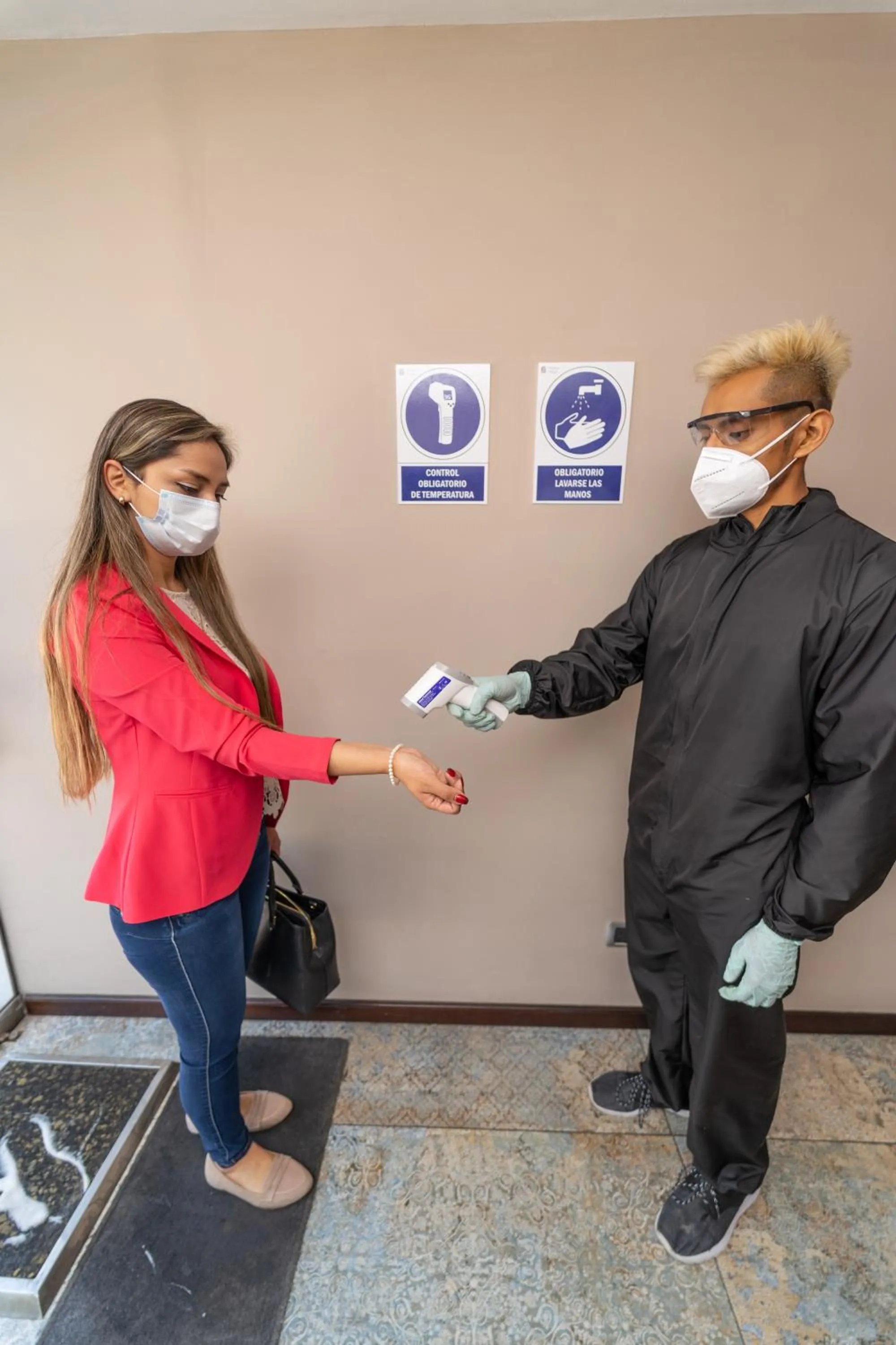 Staff in Samana Hotel