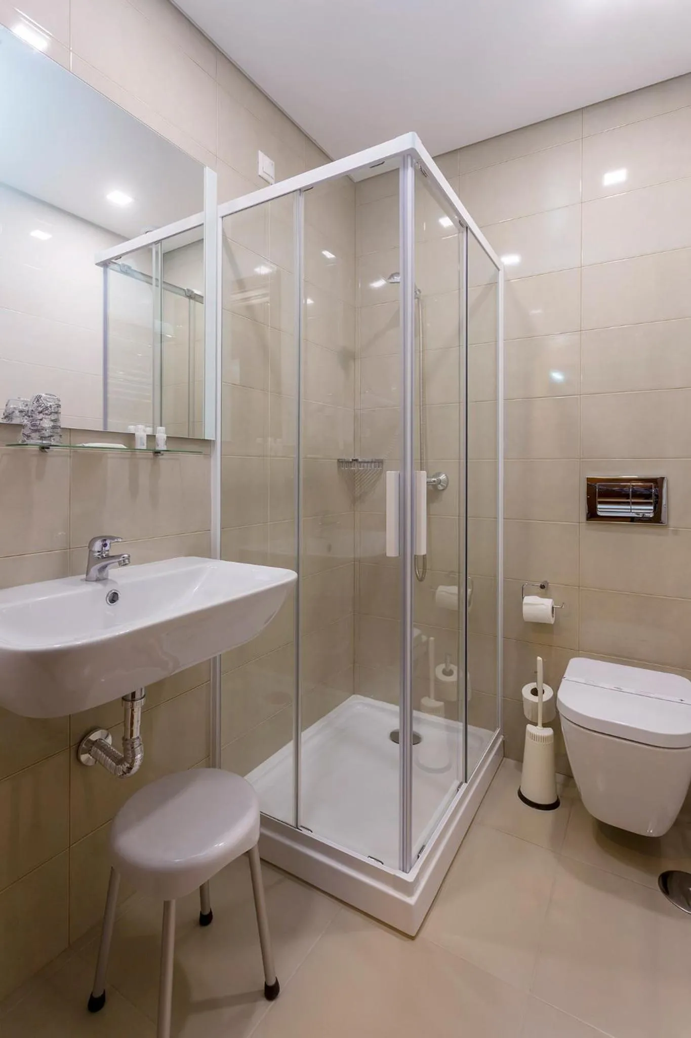 Shower in Hotel Miramar - São Pedro de Moel