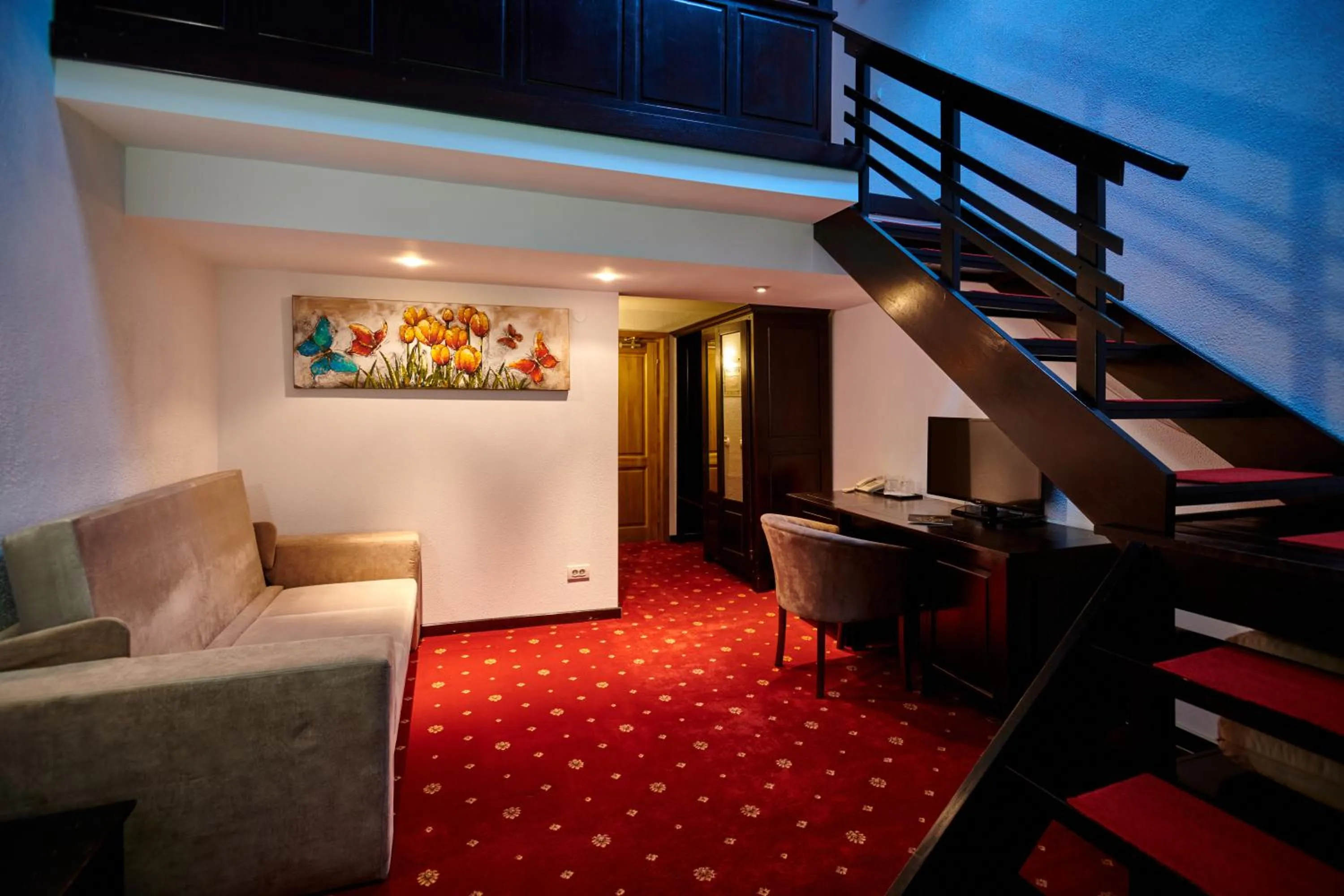 Living room in Hotel & Restaurant Sofia