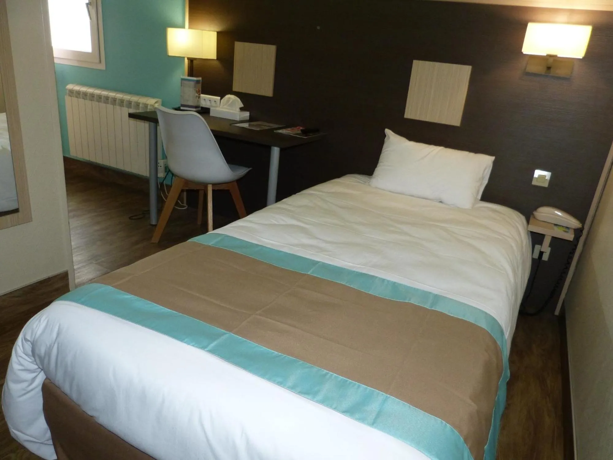 Bed in Hotel ARBOR - Les Hunaudieres - Le Mans Sud - Mulsanne