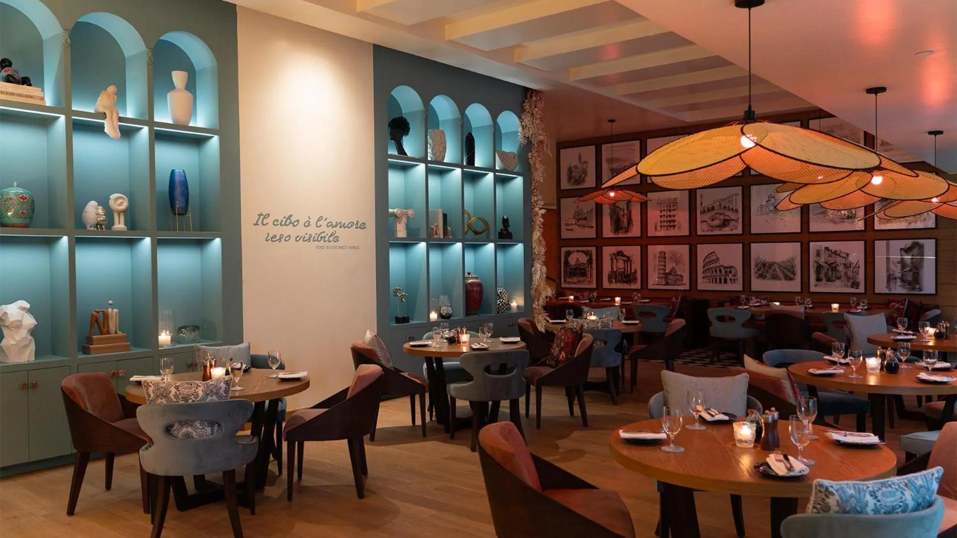 Restaurant/places to eat in Fairmont Riyadh