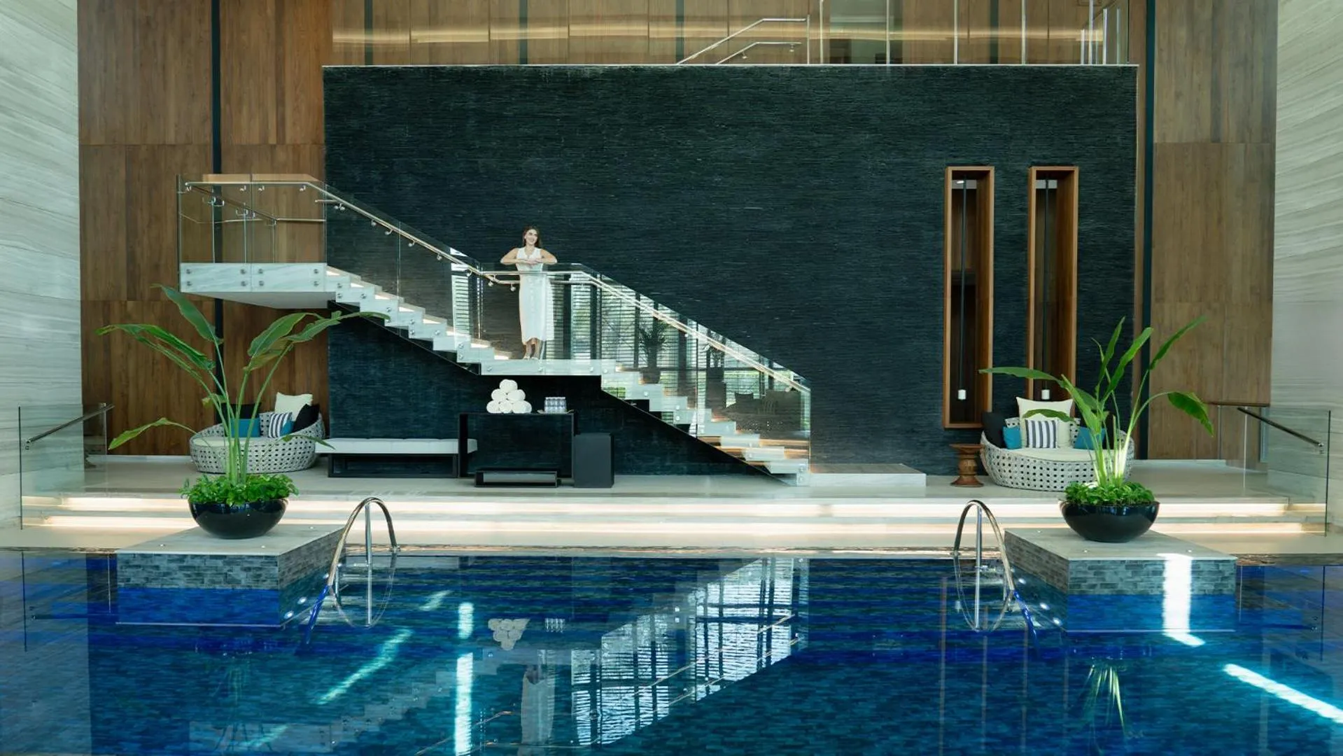 Swimming pool in Fairmont Riyadh
