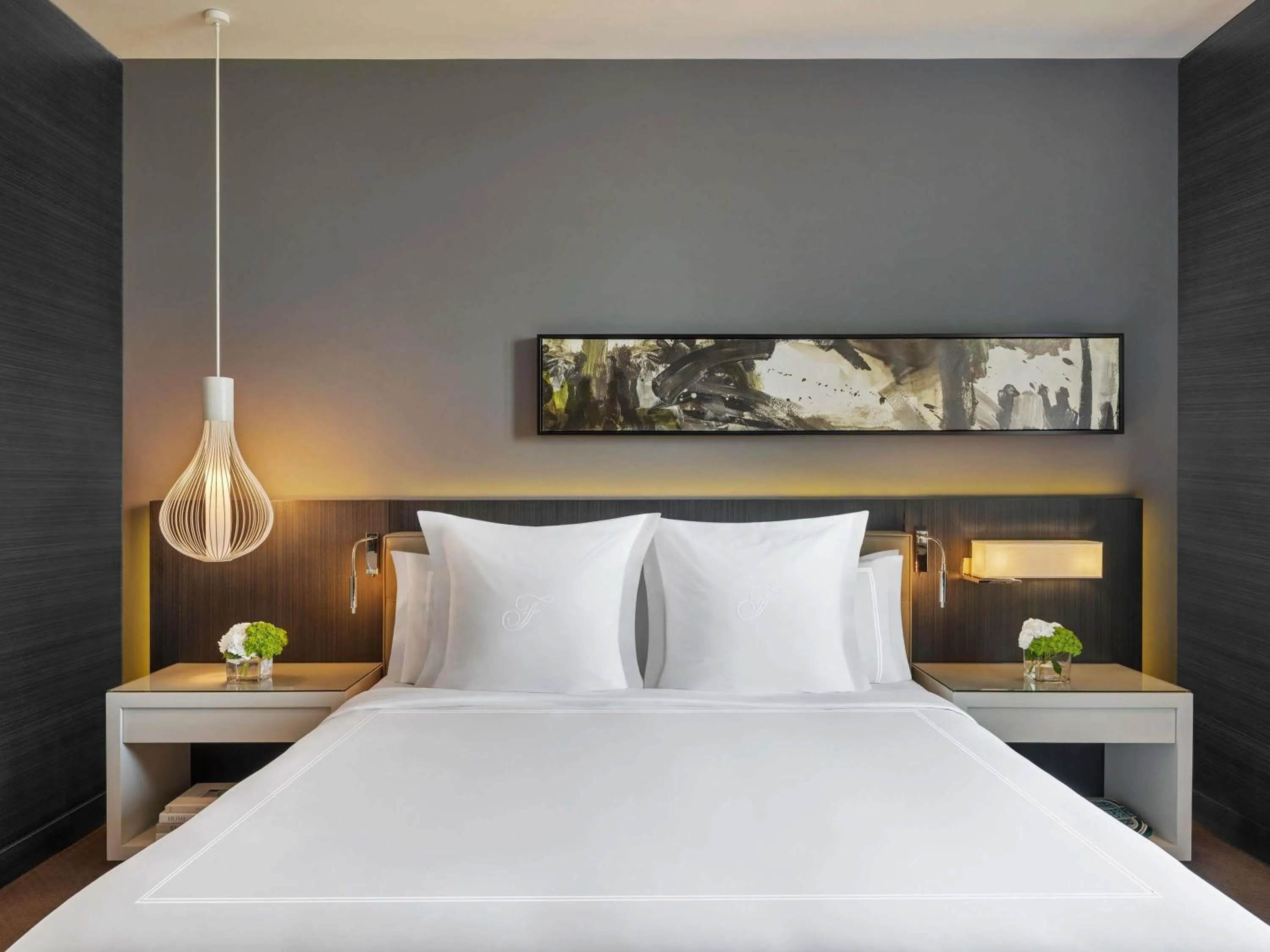 Bedroom, Bed in Fairmont Riyadh