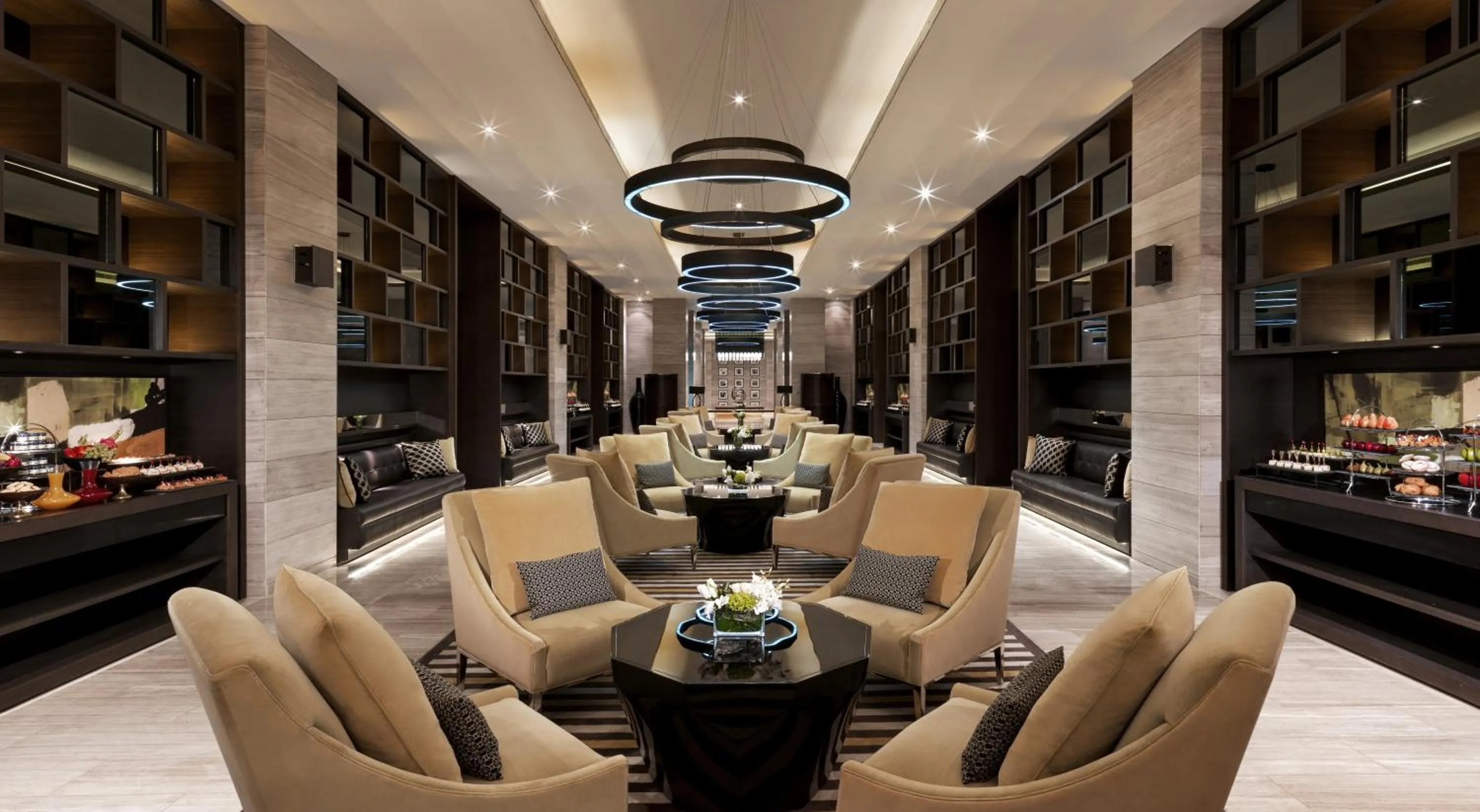 Seating area in Fairmont Riyadh