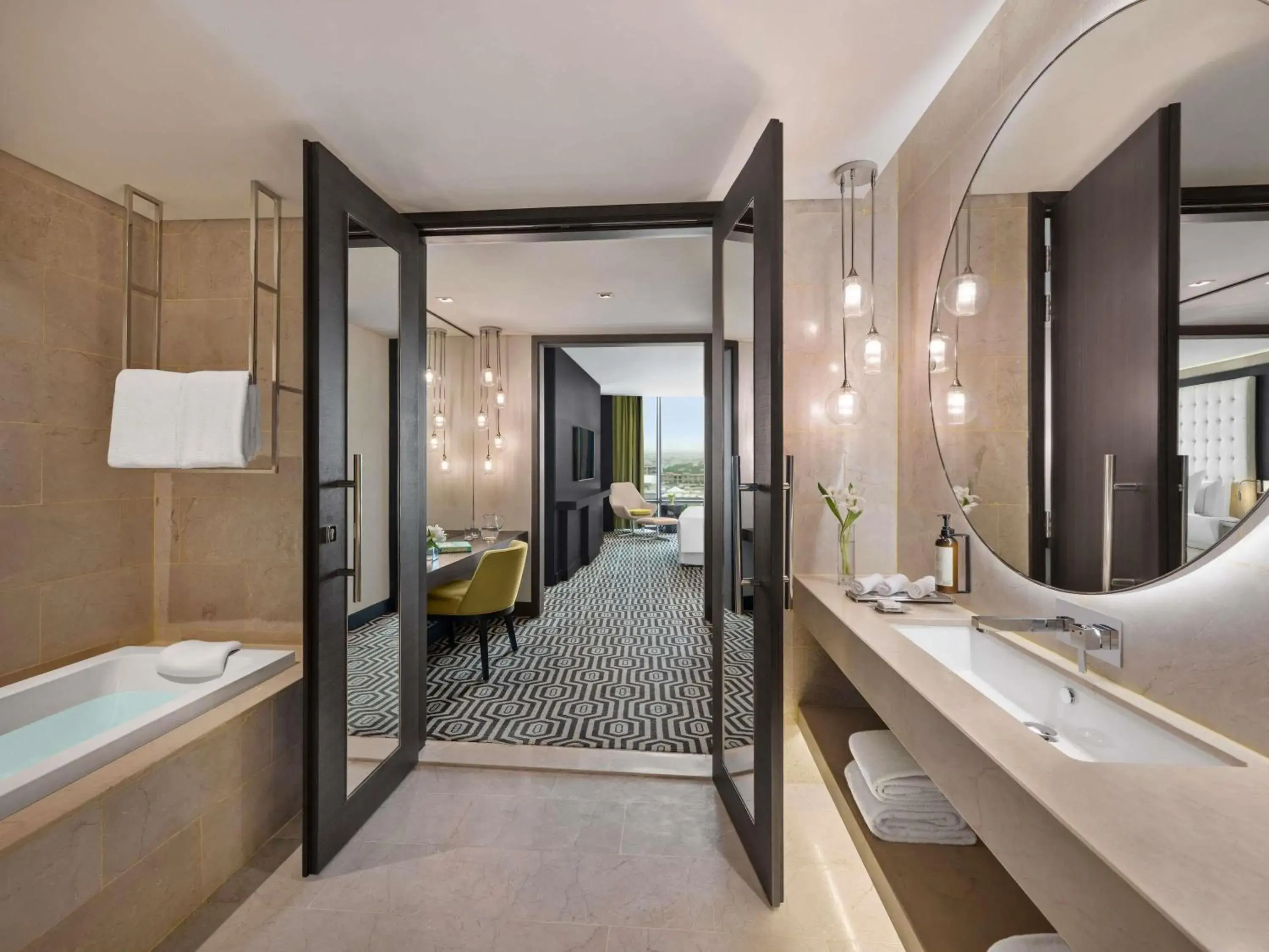 Bedroom, Bed in Fairmont Riyadh Bedroom, Bed in Fairmont Riyadh