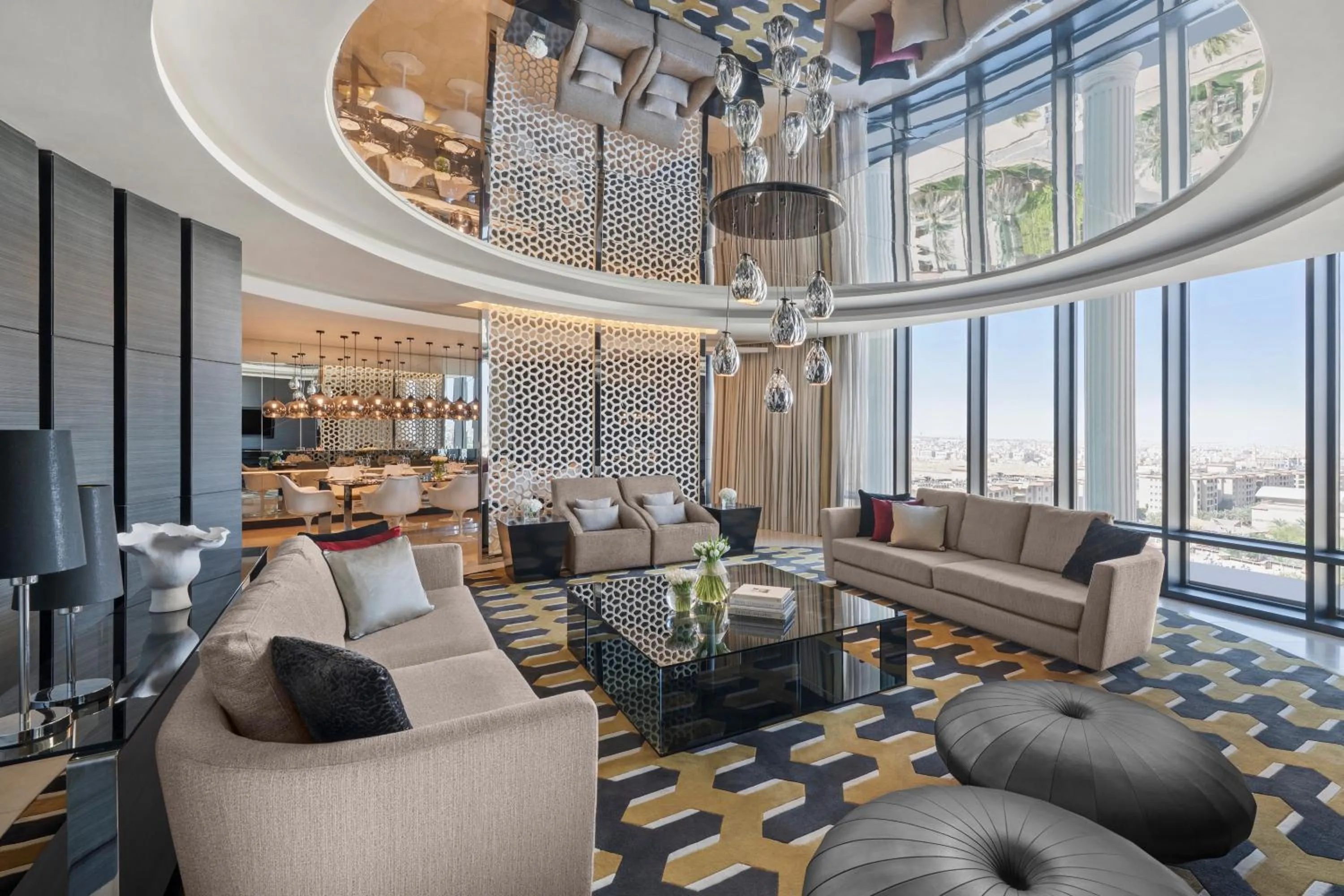 Living room in Fairmont Riyadh