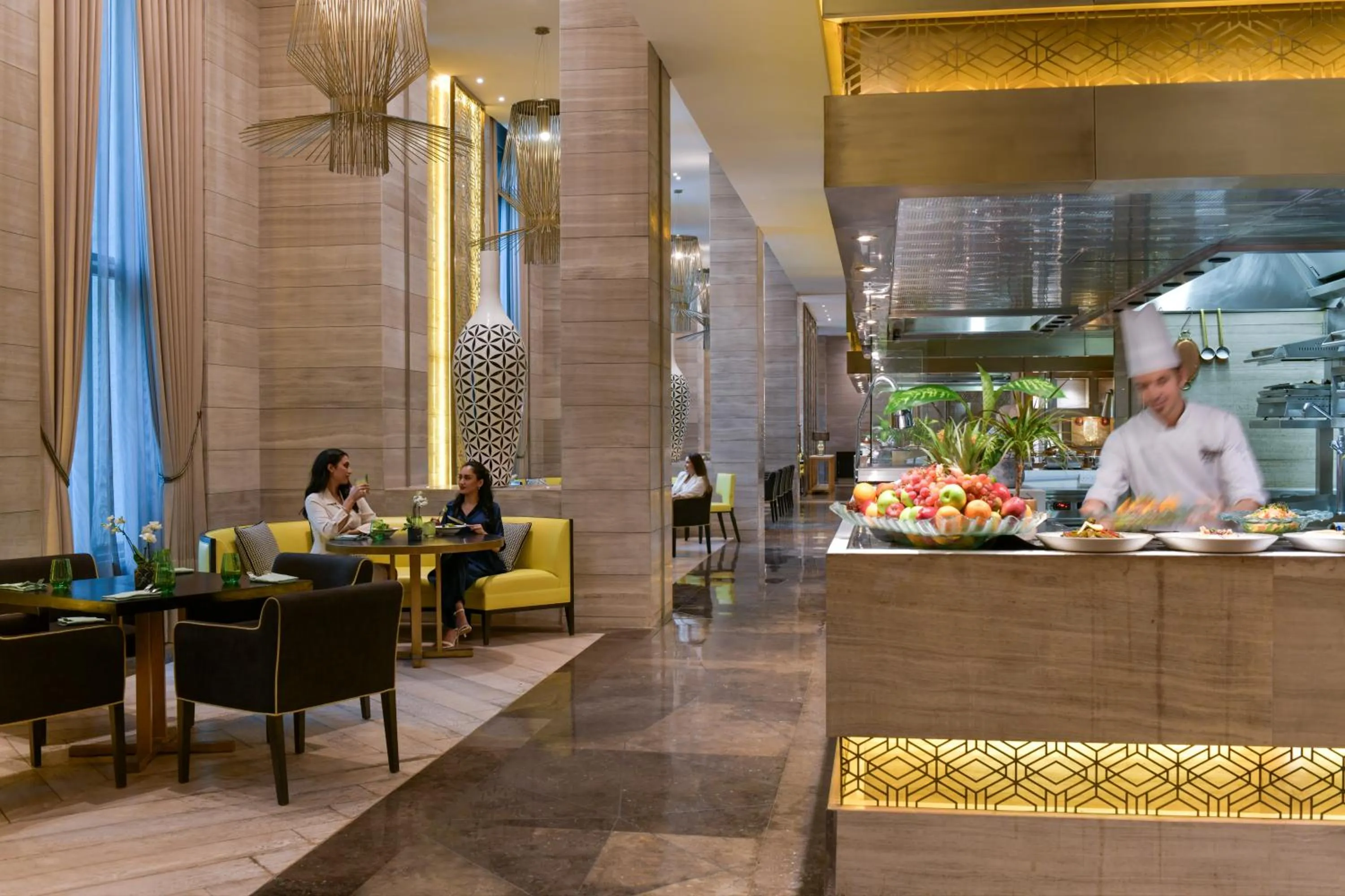 Restaurant/places to eat in Fairmont Riyadh