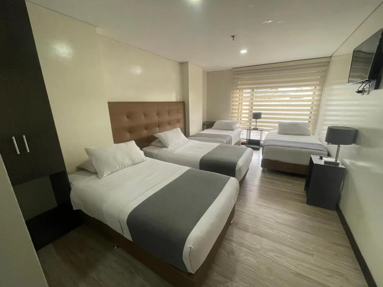 Bed in Hotel Business Center International