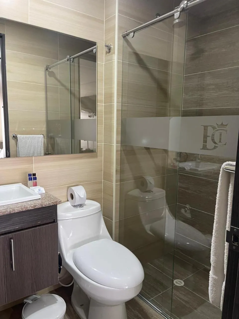 Shower in Hotel Business Center International