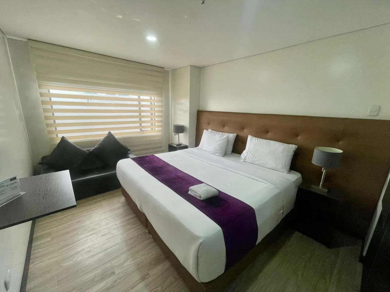 Bed in Hotel Business Center International