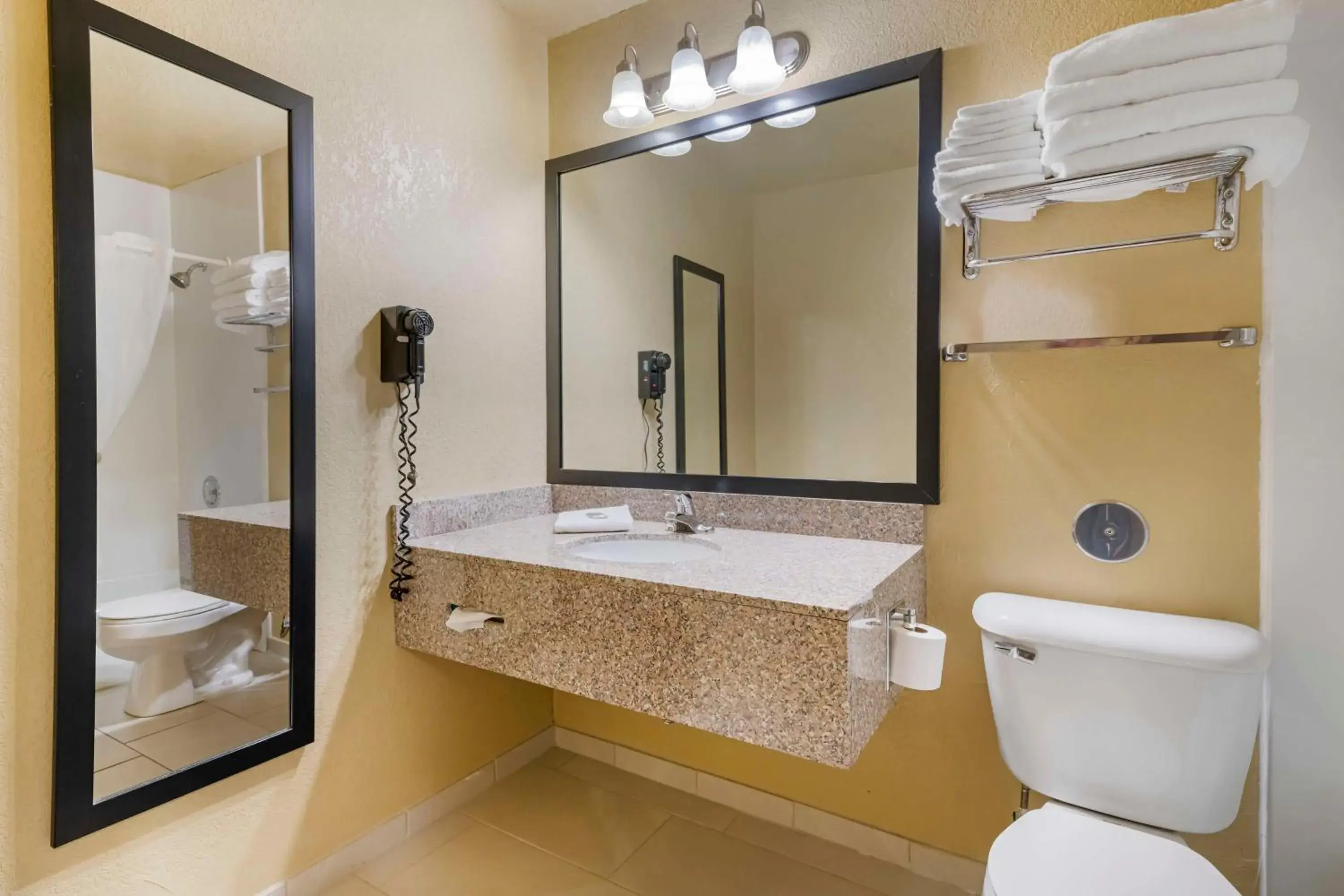 Bathroom in Best Western Green Bay Inn and Conference Center Bathroom in Best Western Green Bay Inn and Conference Center