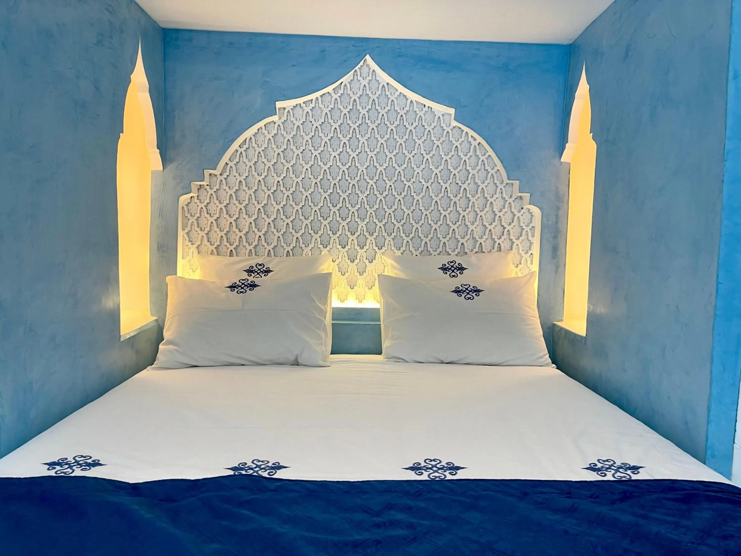 Bed in Maison Chafia Boutique Hôtel & Spa