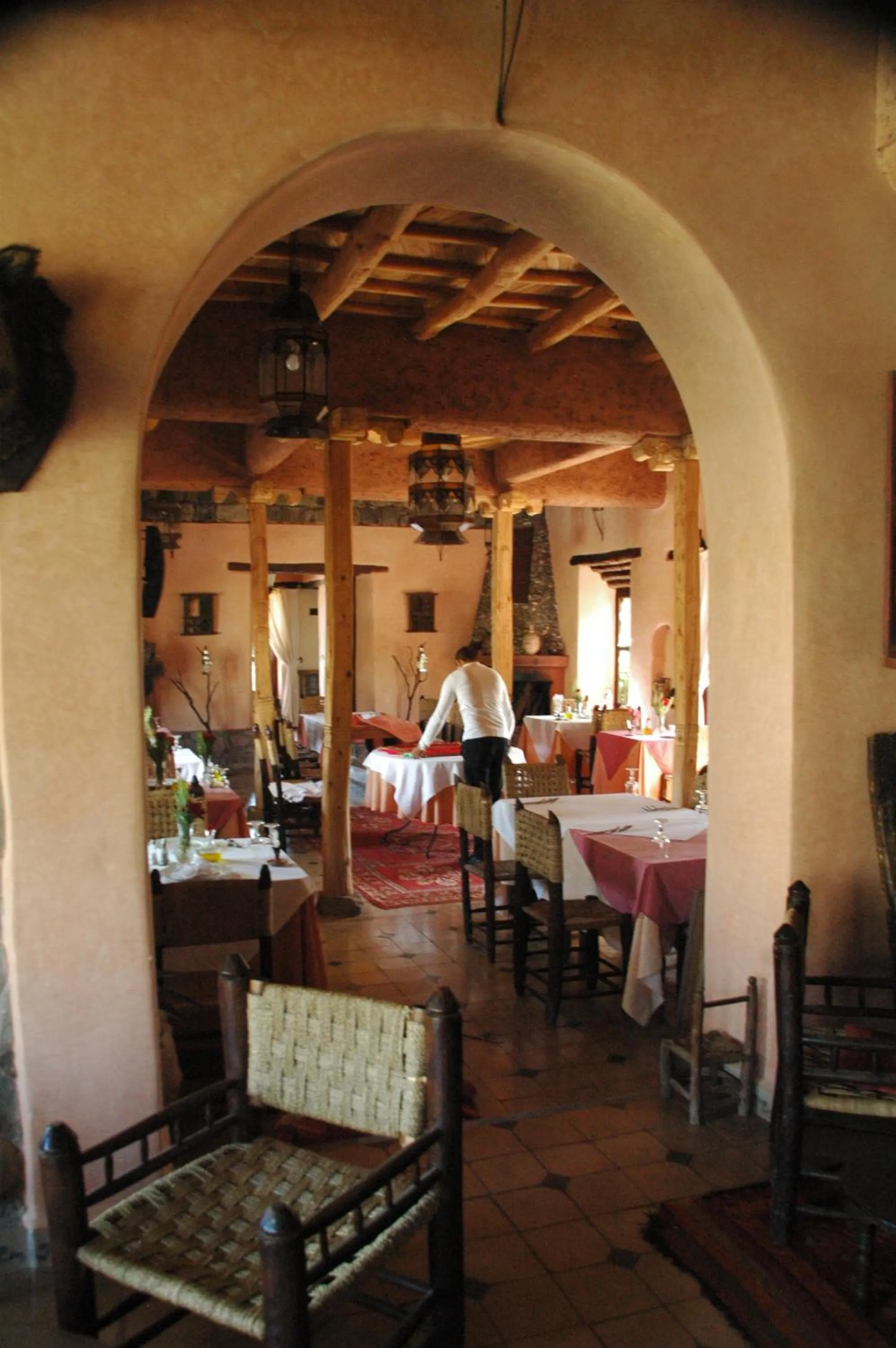 Communal lounge/ TV room in Auberge Chez Momo II