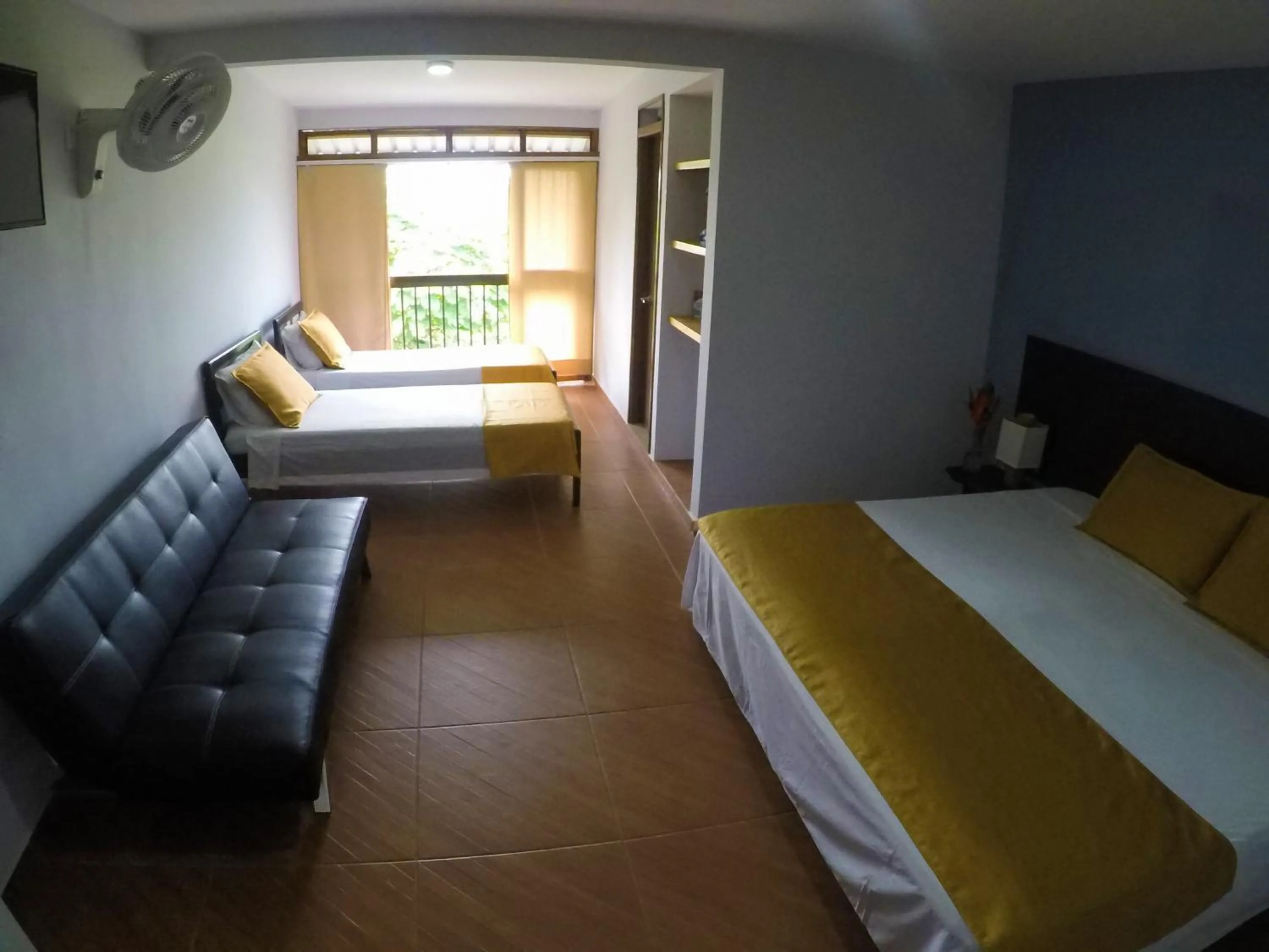 Bed in Finca Hotel La Quinta Porra