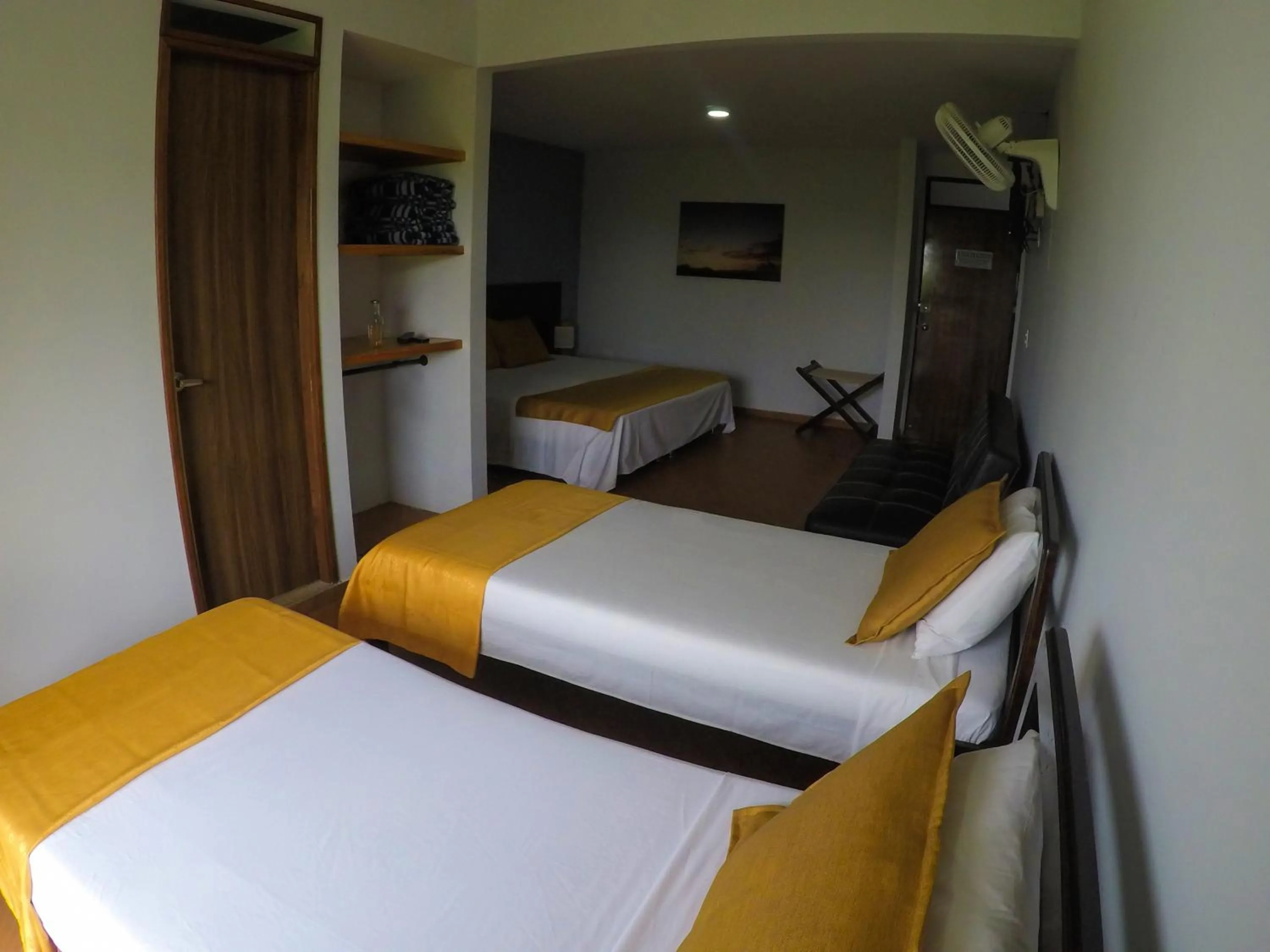 Bed in Finca Hotel La Quinta Porra