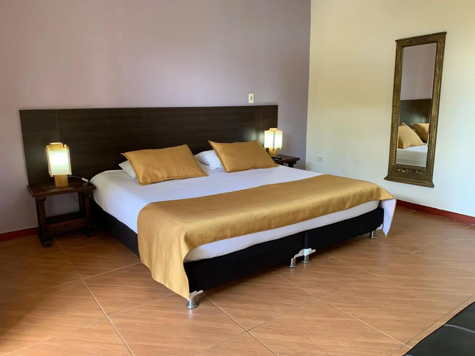 Bed in Finca Hotel La Quinta Porra