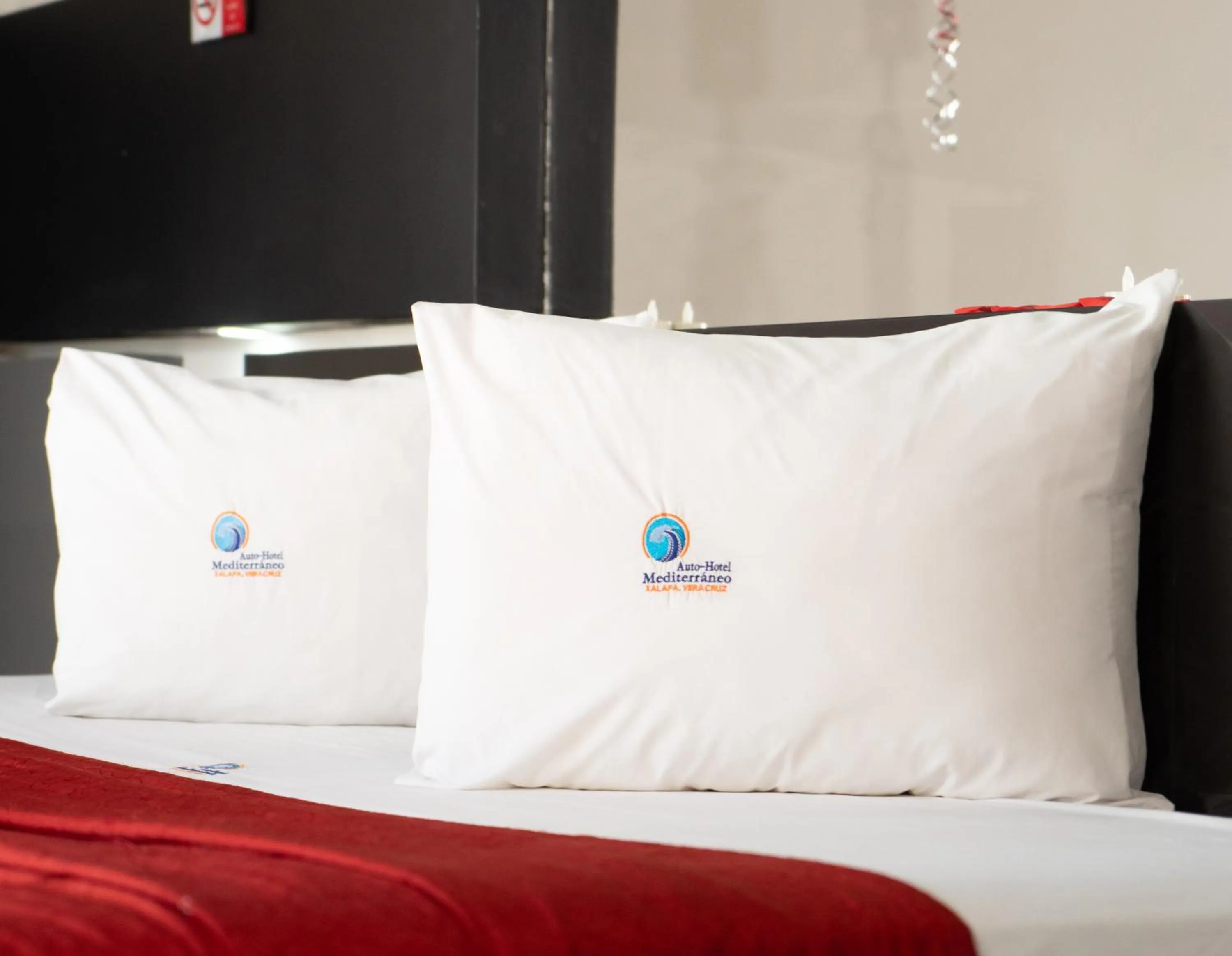 Bed in Auto Hotel Mediterráneo