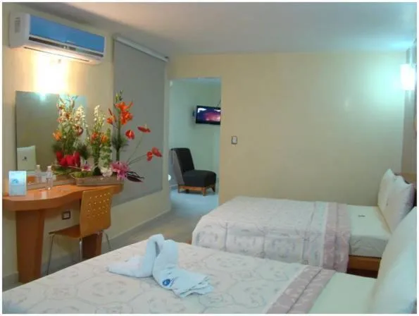 Photo of the whole room, Bed in Auto Hotel Mediterráneo