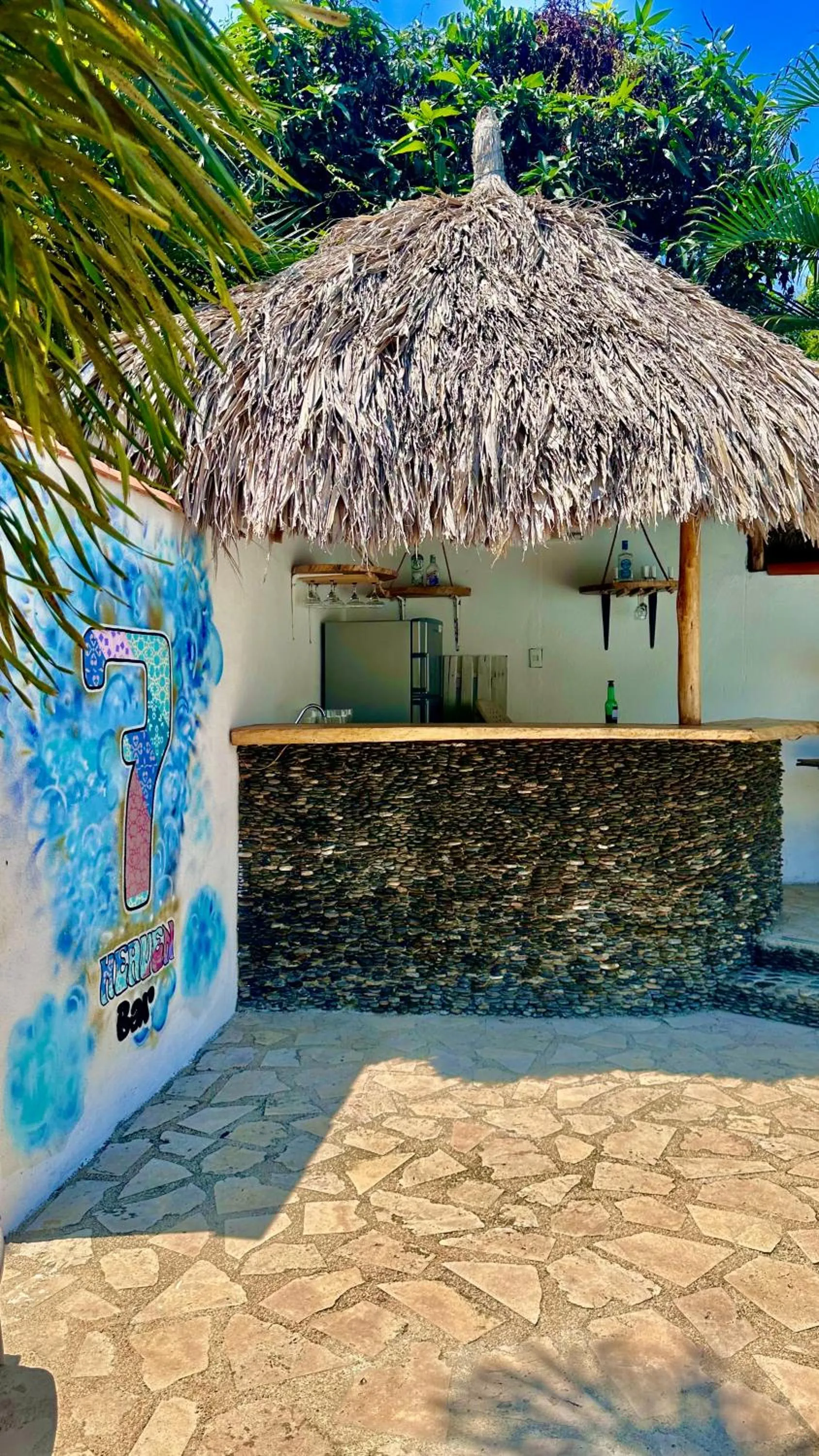 oven in Tayrona Angel Lodge