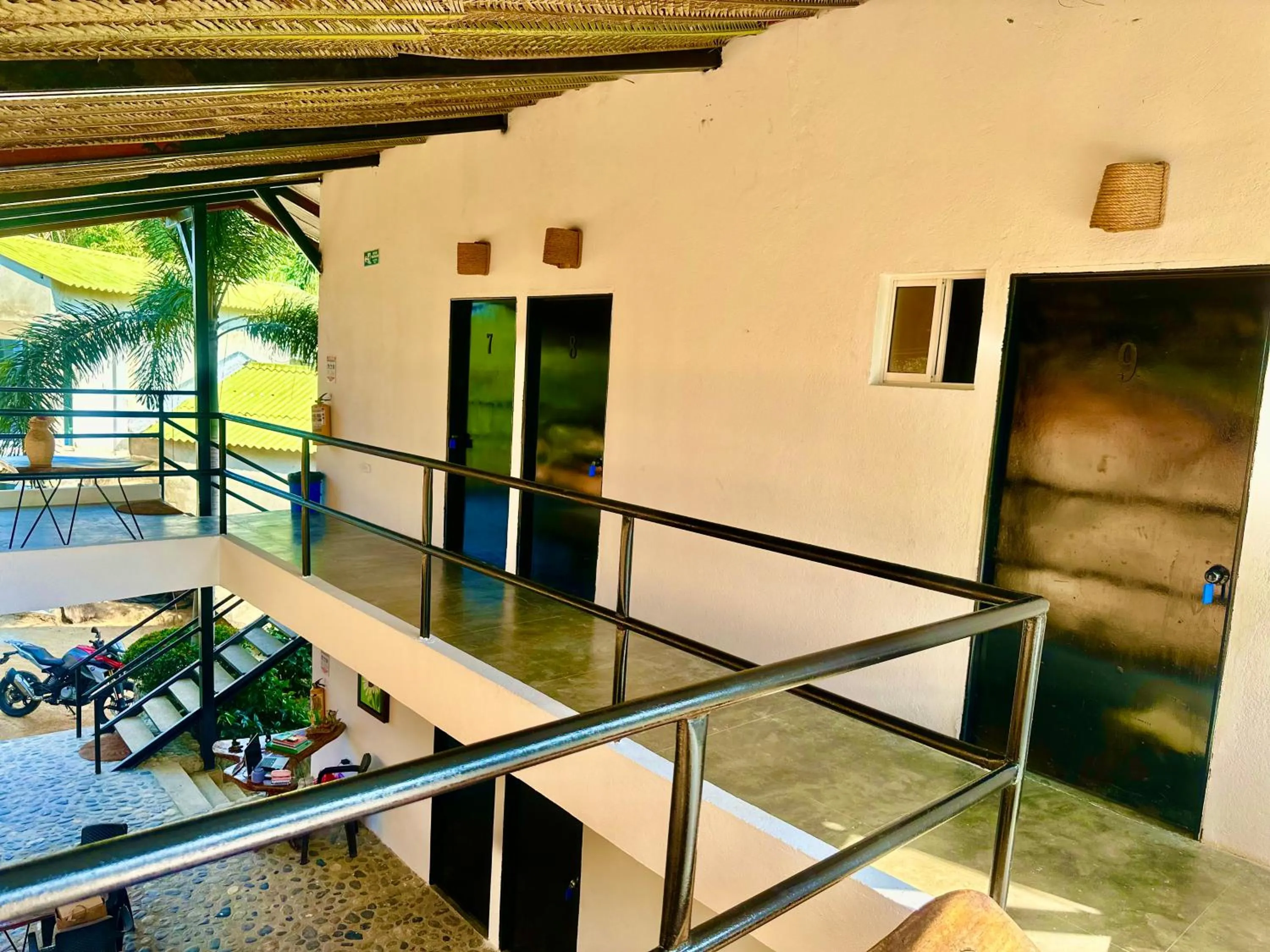 Balcony/Terrace in Tayrona Angel Lodge
