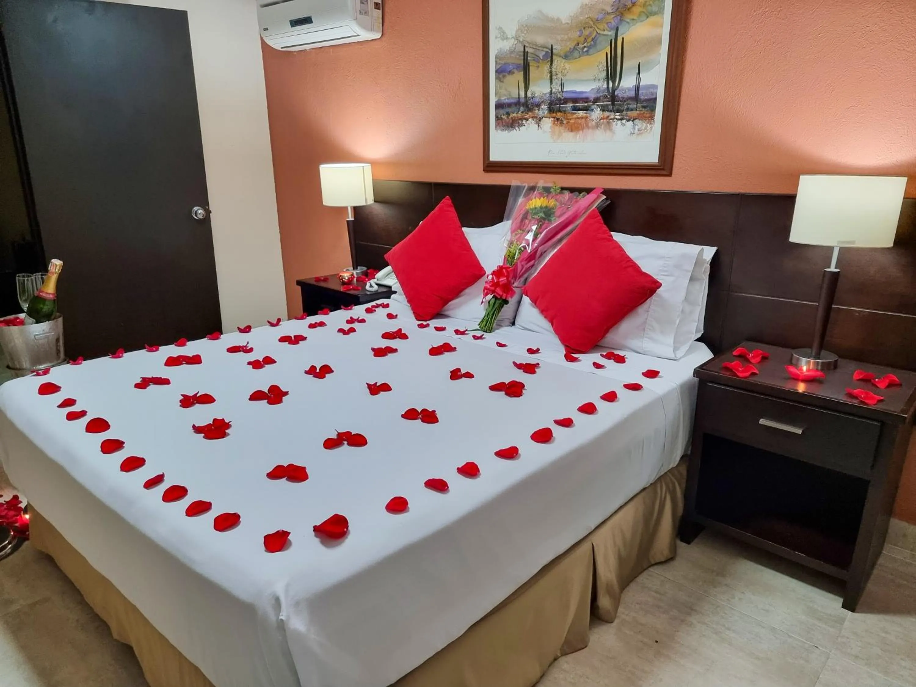 Bed in Hotel Arizona Suites Cúcuta