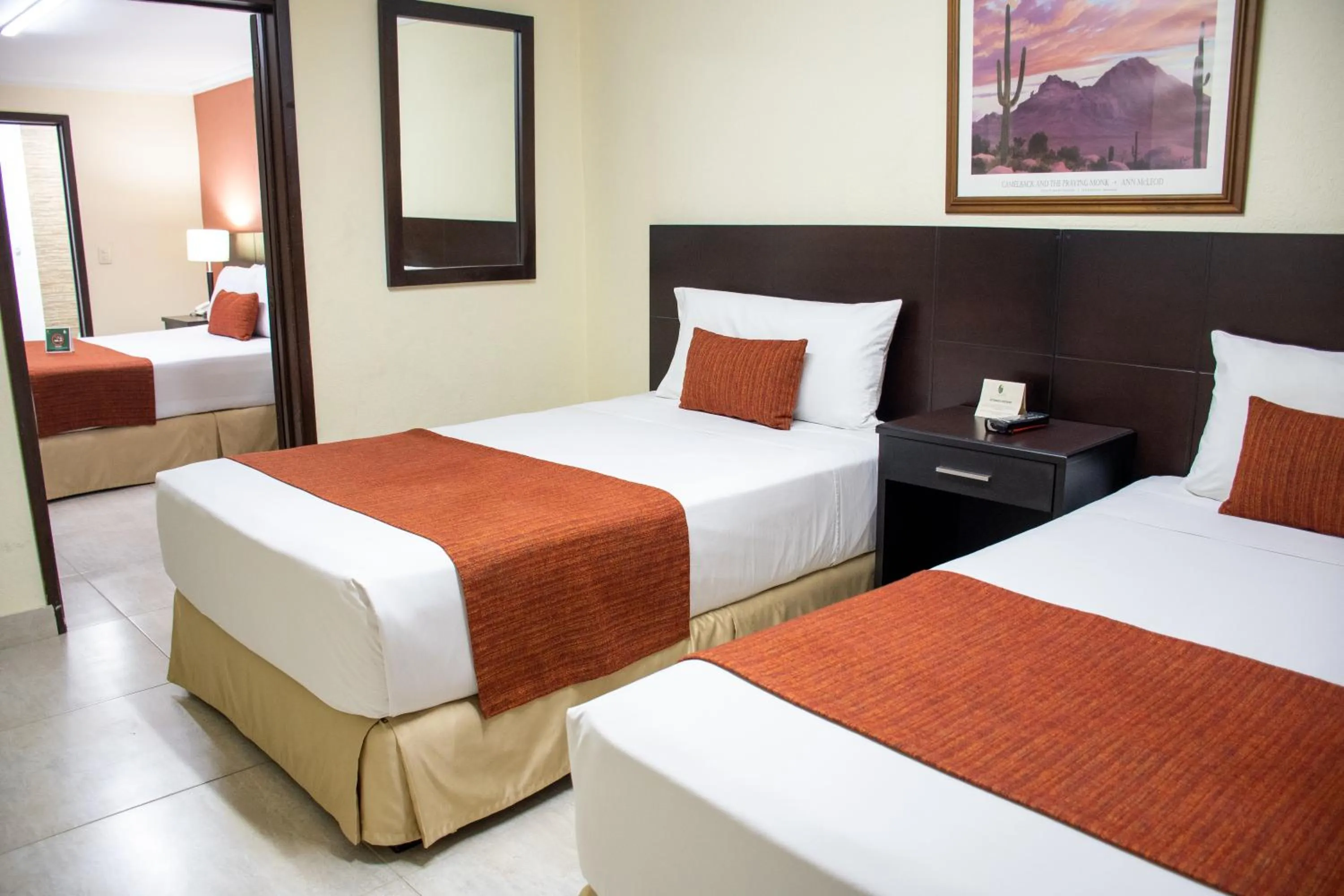 Bed in Hotel Arizona Suites Cúcuta