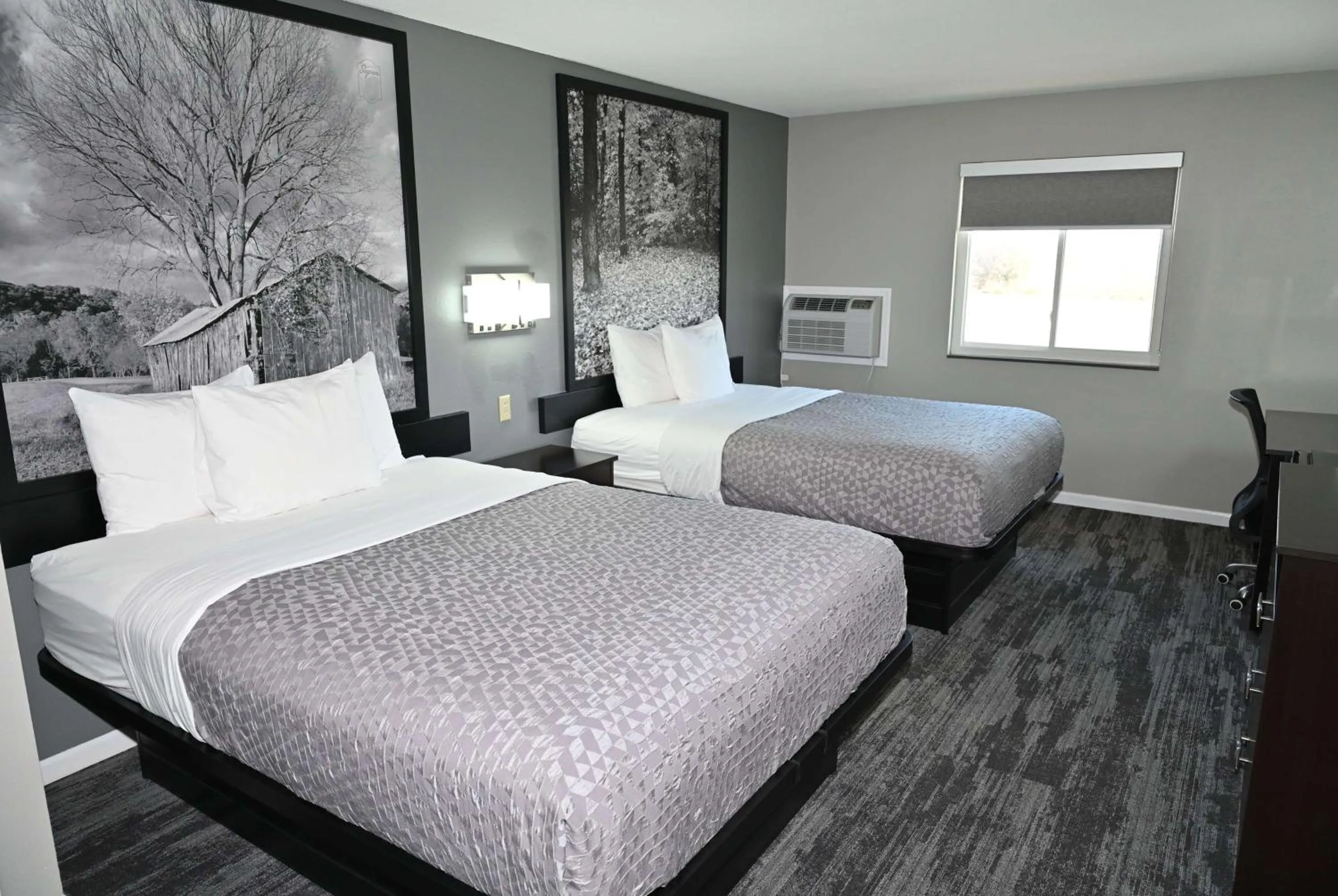 Photo of the whole room, Bed in Super 8 by Wyndham Higginsville