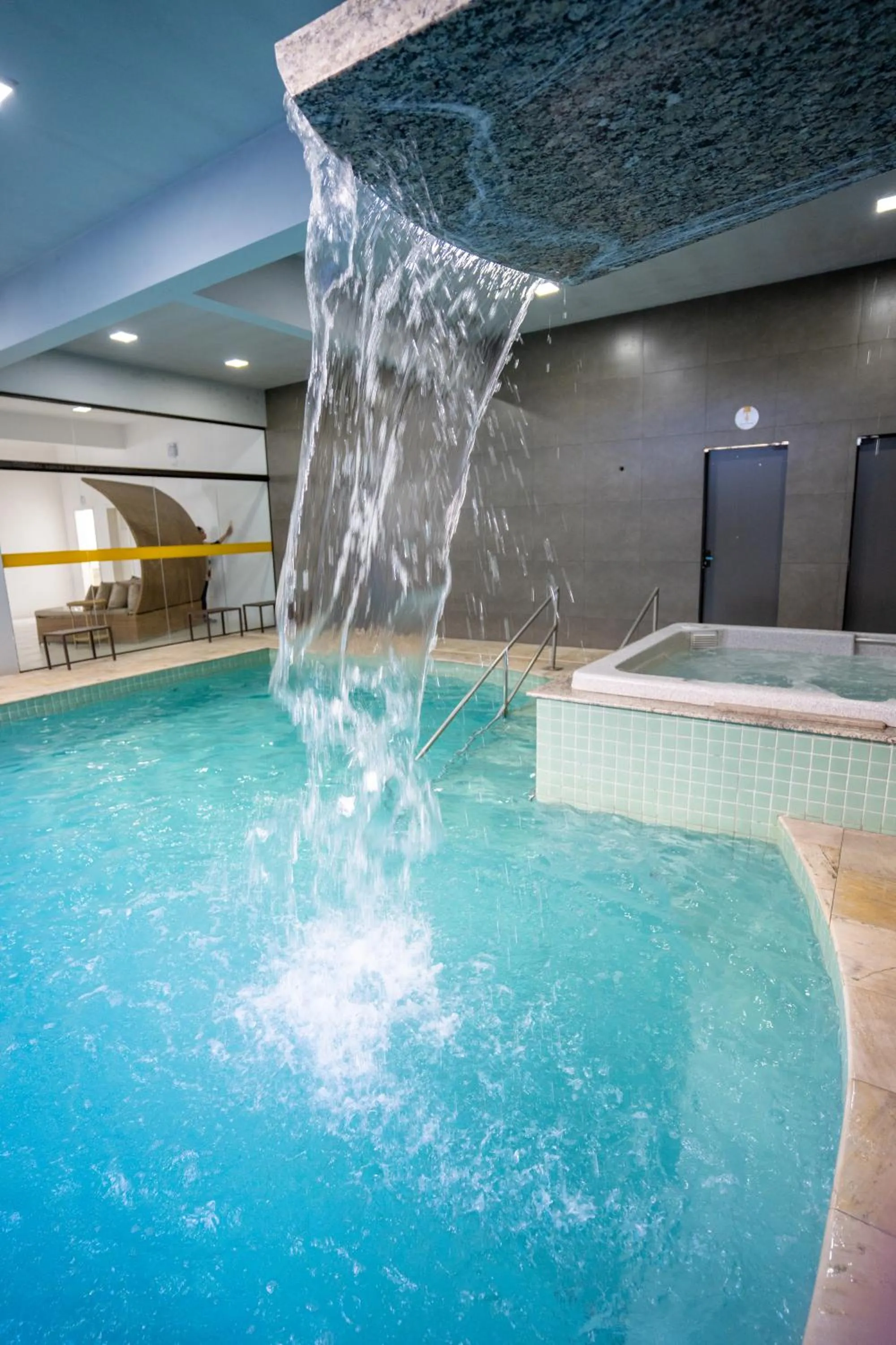 Hot Tub in Pousada Pedra da Ilha